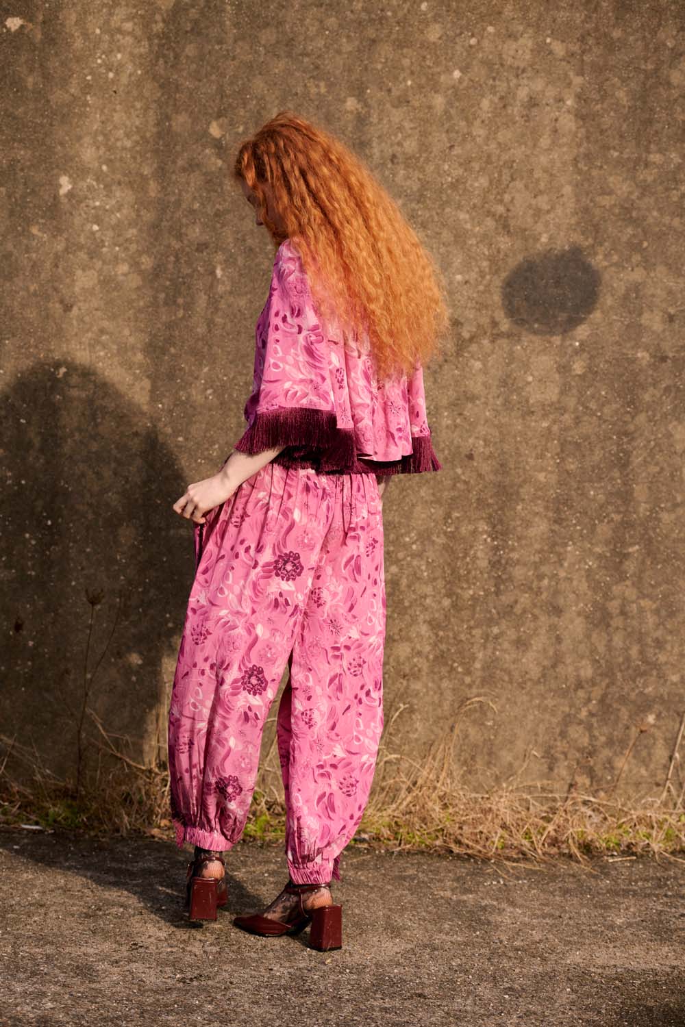 Fiadh Pant in Raspberry