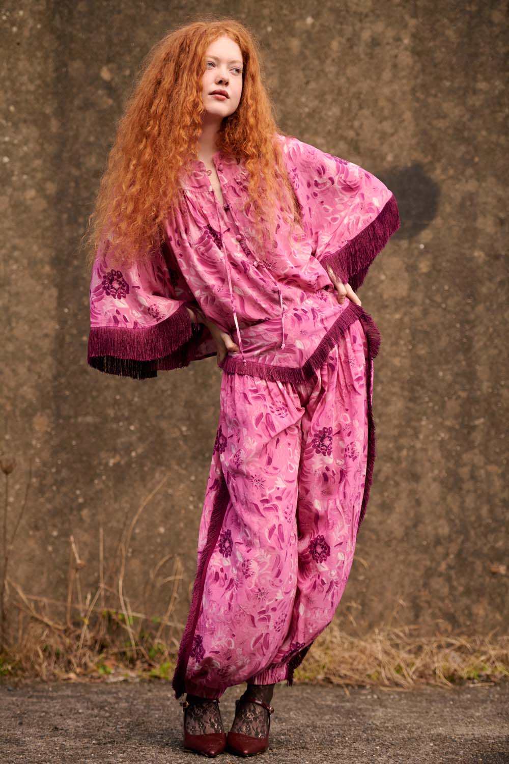 Fiadh Pant in Raspberry