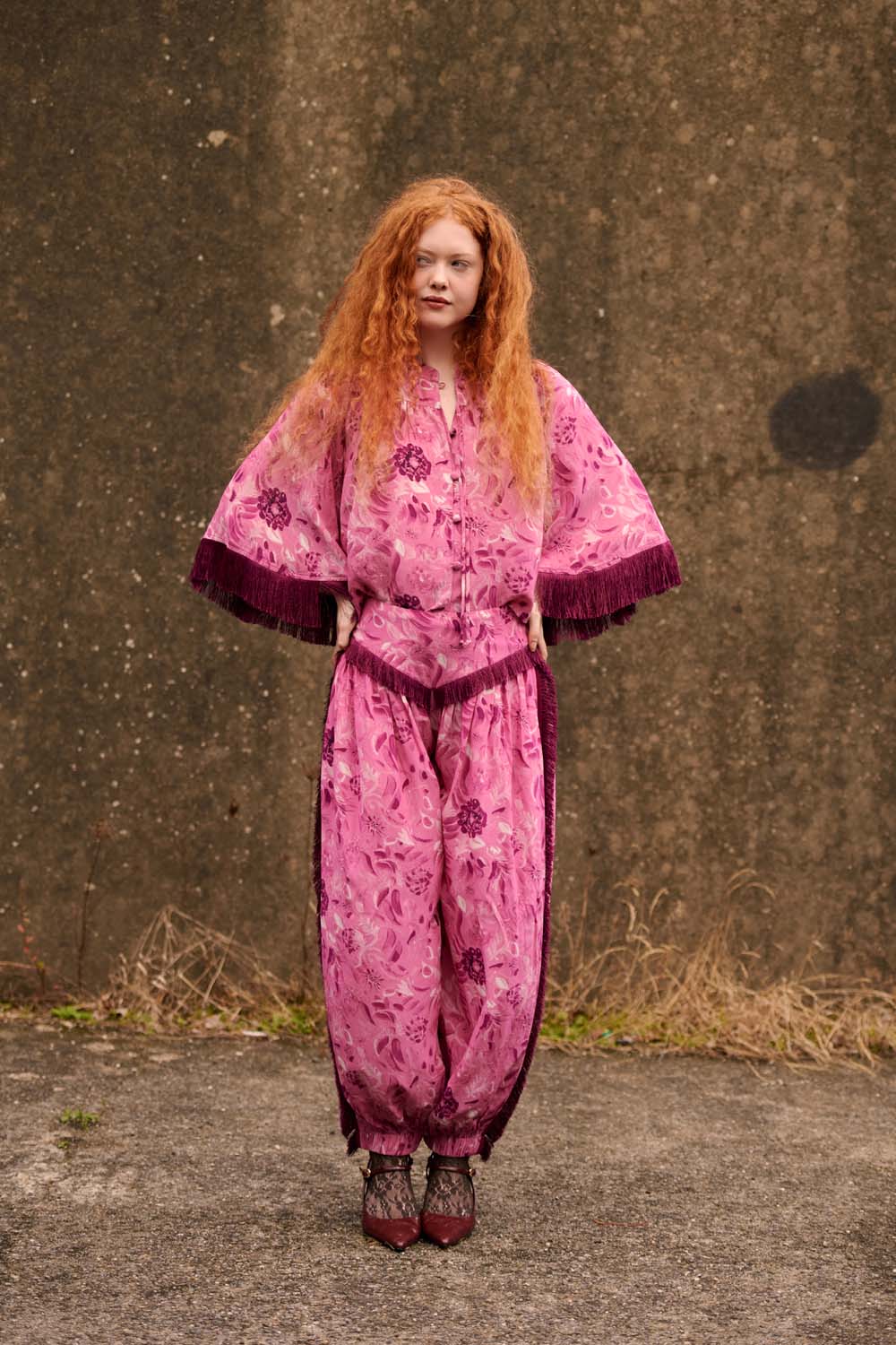 Fiadh Pant in Raspberry