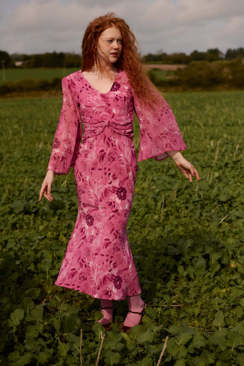 Chris Dress in Pink