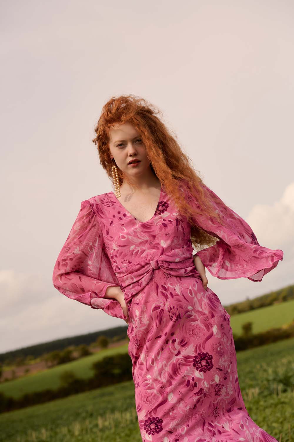 Chris Dress in Pink