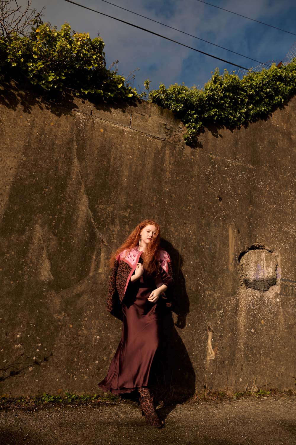 Edith Dress in Chocolate Brown