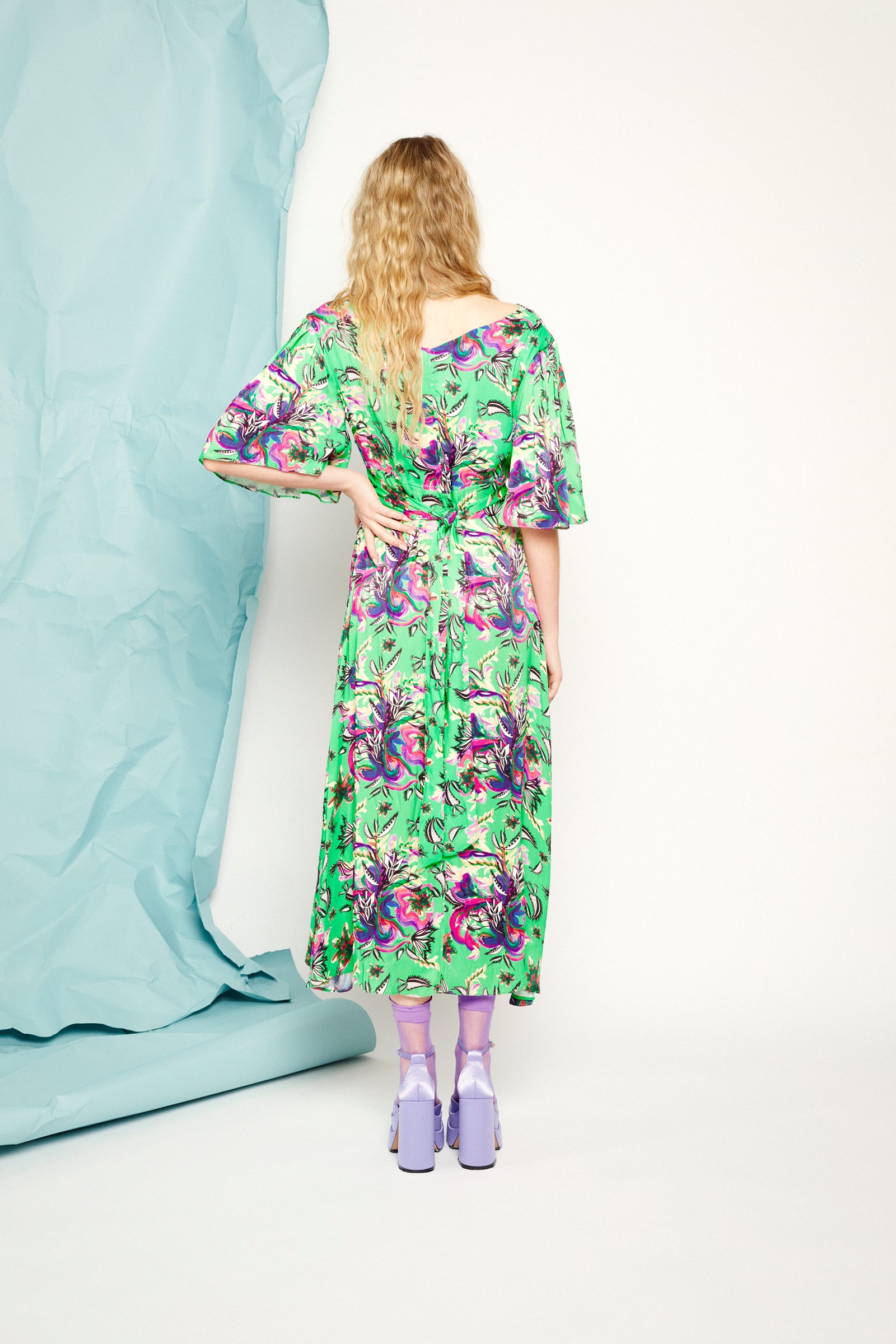 Bea Dress in Green