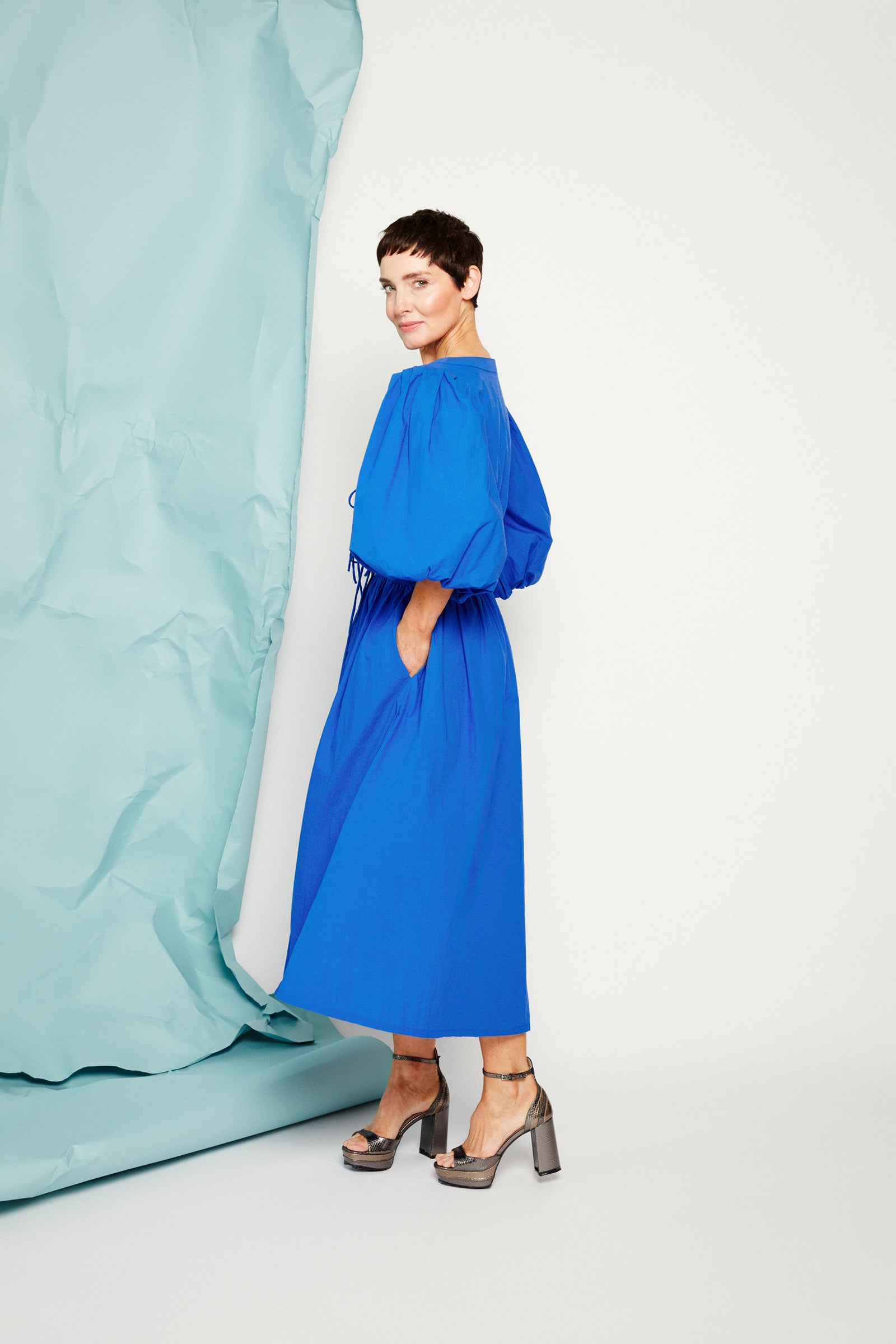 Julie Dress in blue