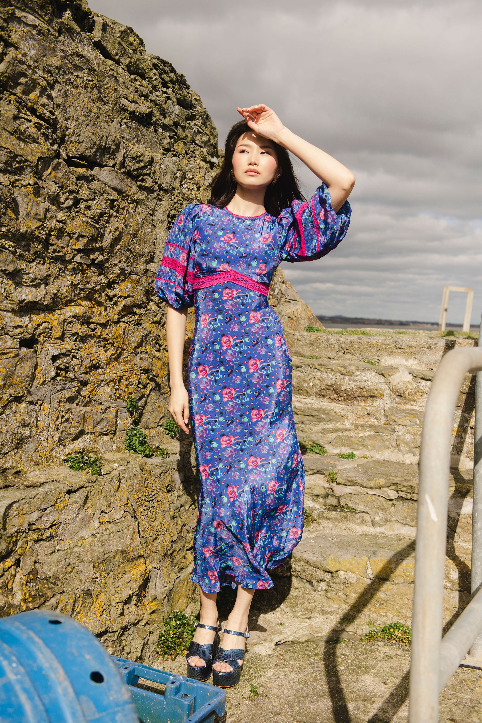 Anne Dress Blue