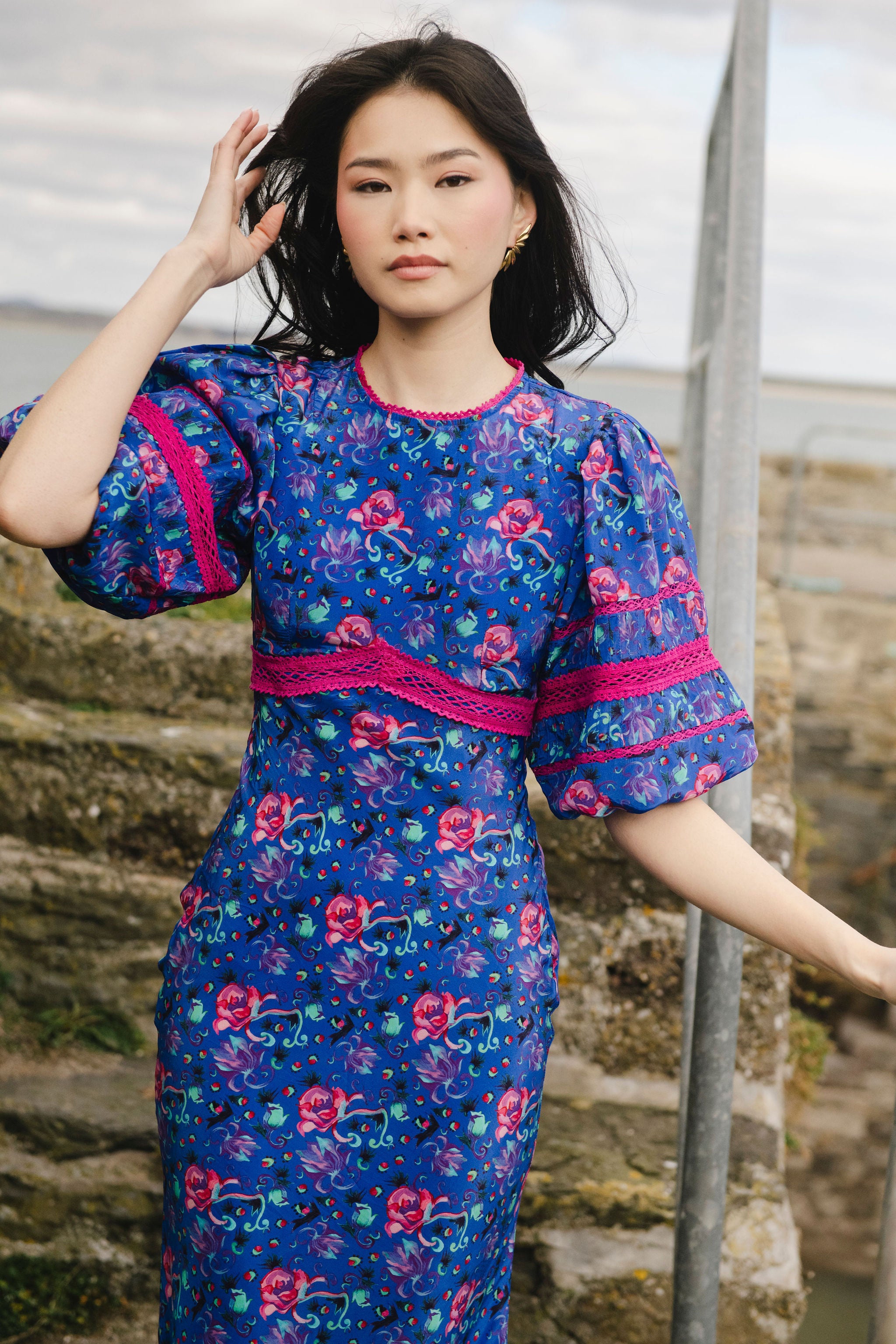 Anne Dress Blue