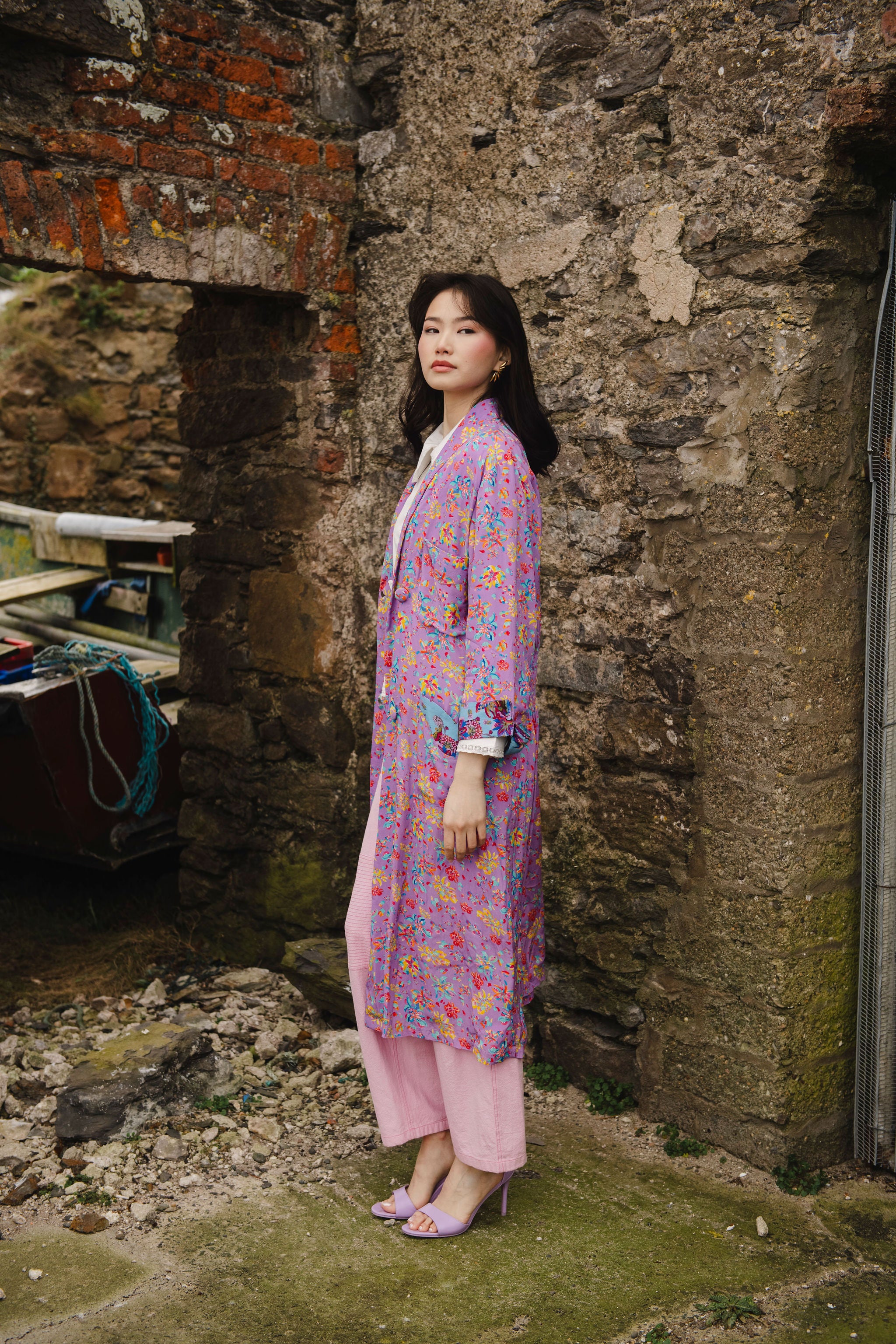 Lilac Elle Kimono