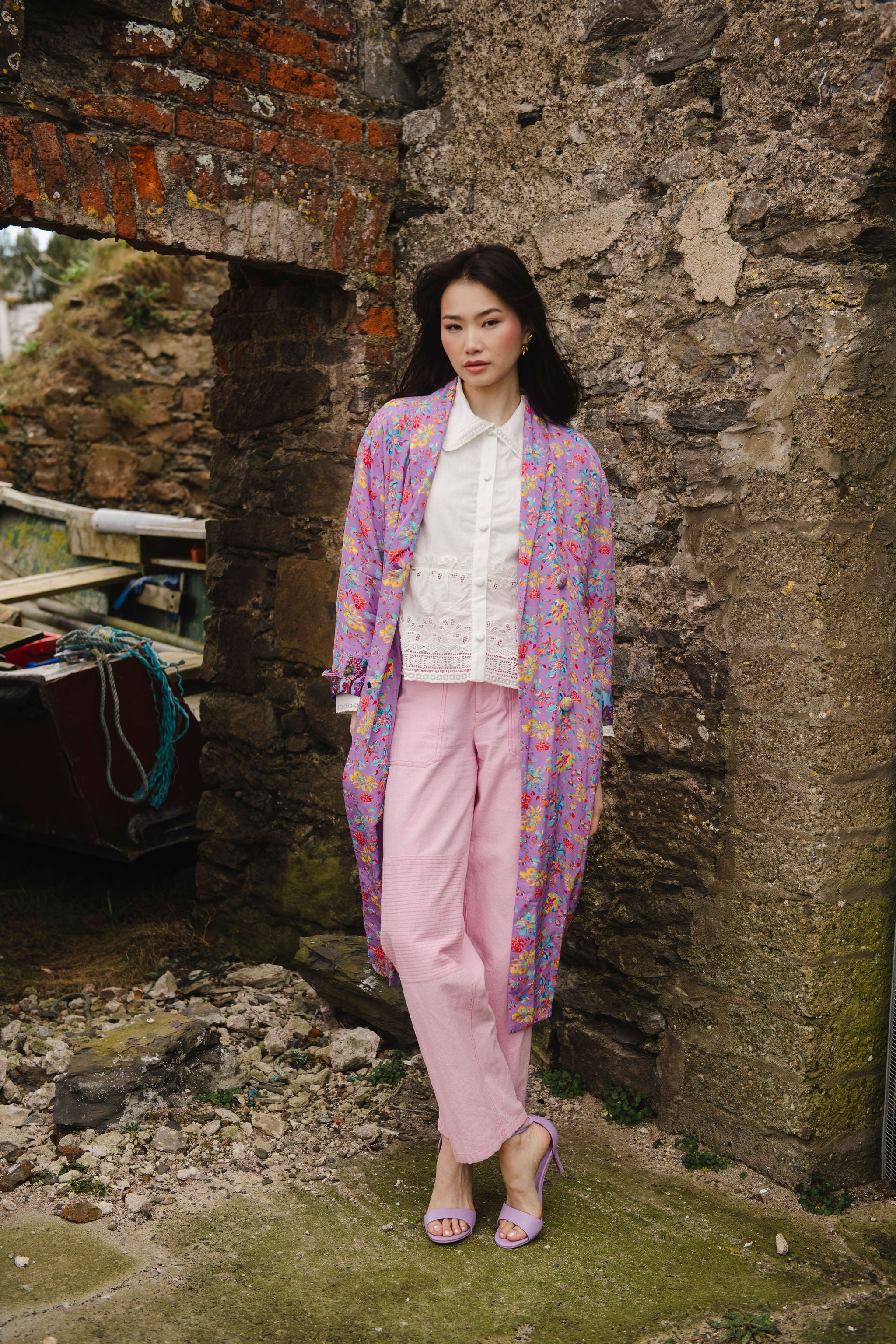 Lilac Elle Kimono