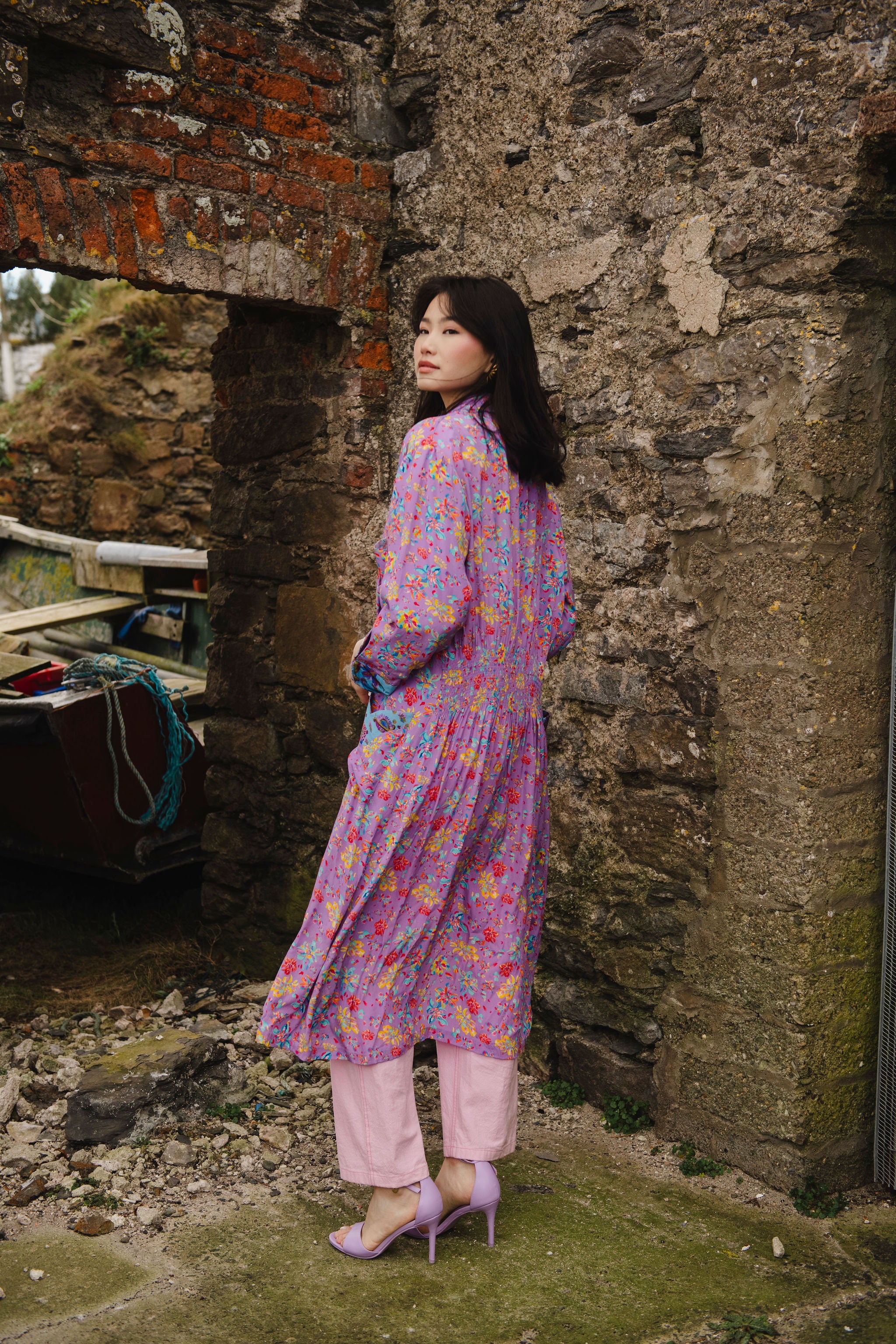 Lilac Elle Kimono