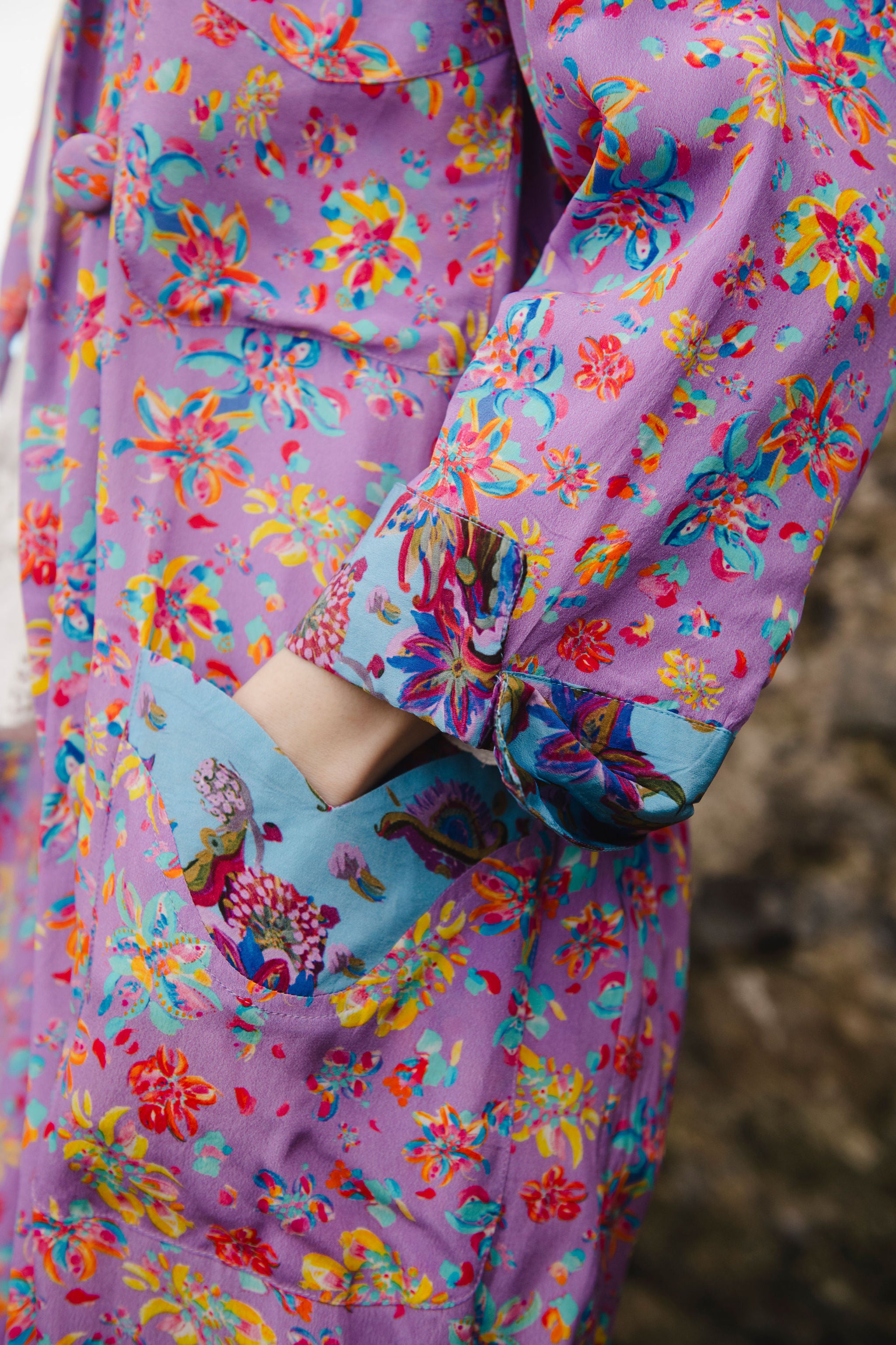 Lilac Elle Kimono