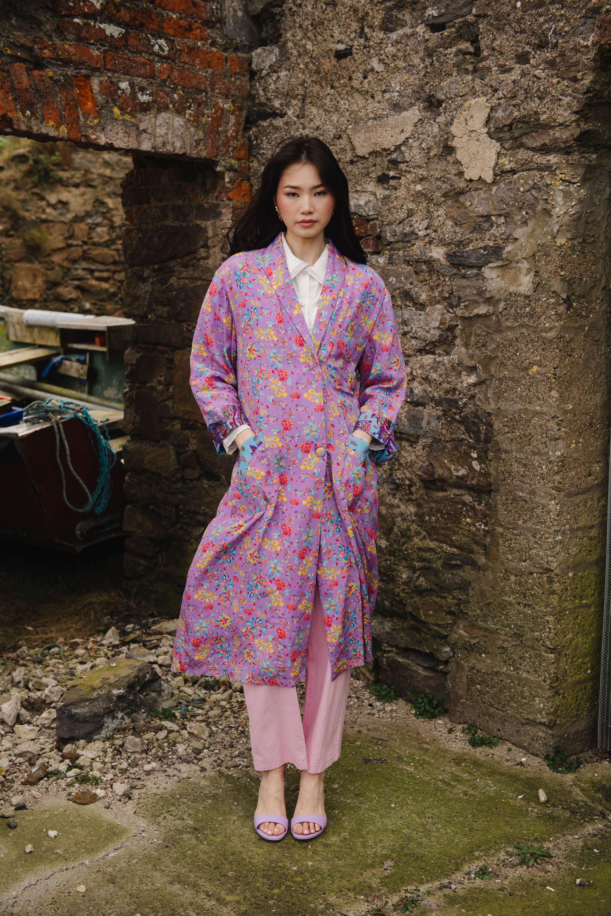 Lilac Elle Kimono