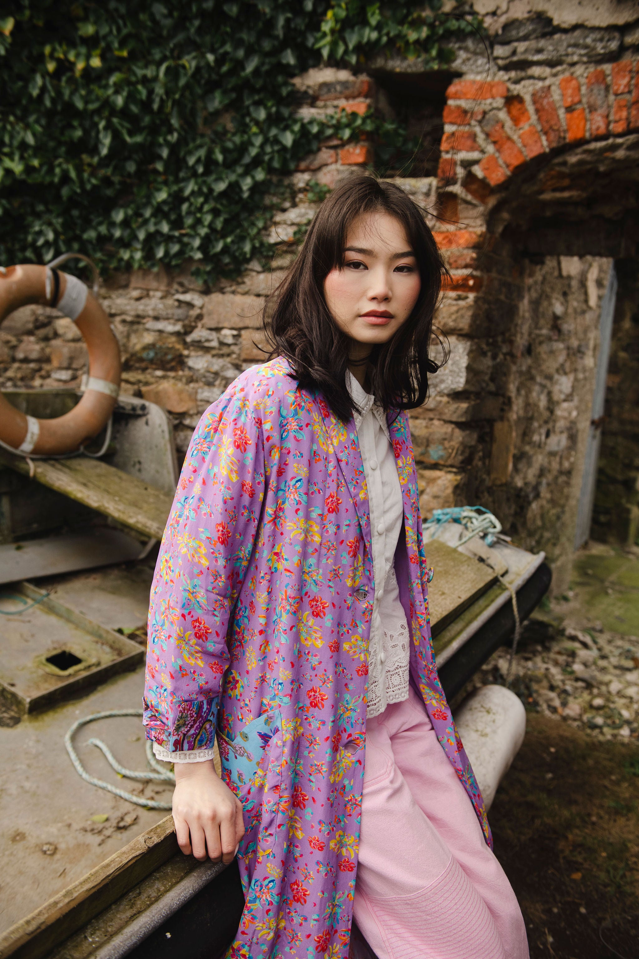Lilac Elle Kimono