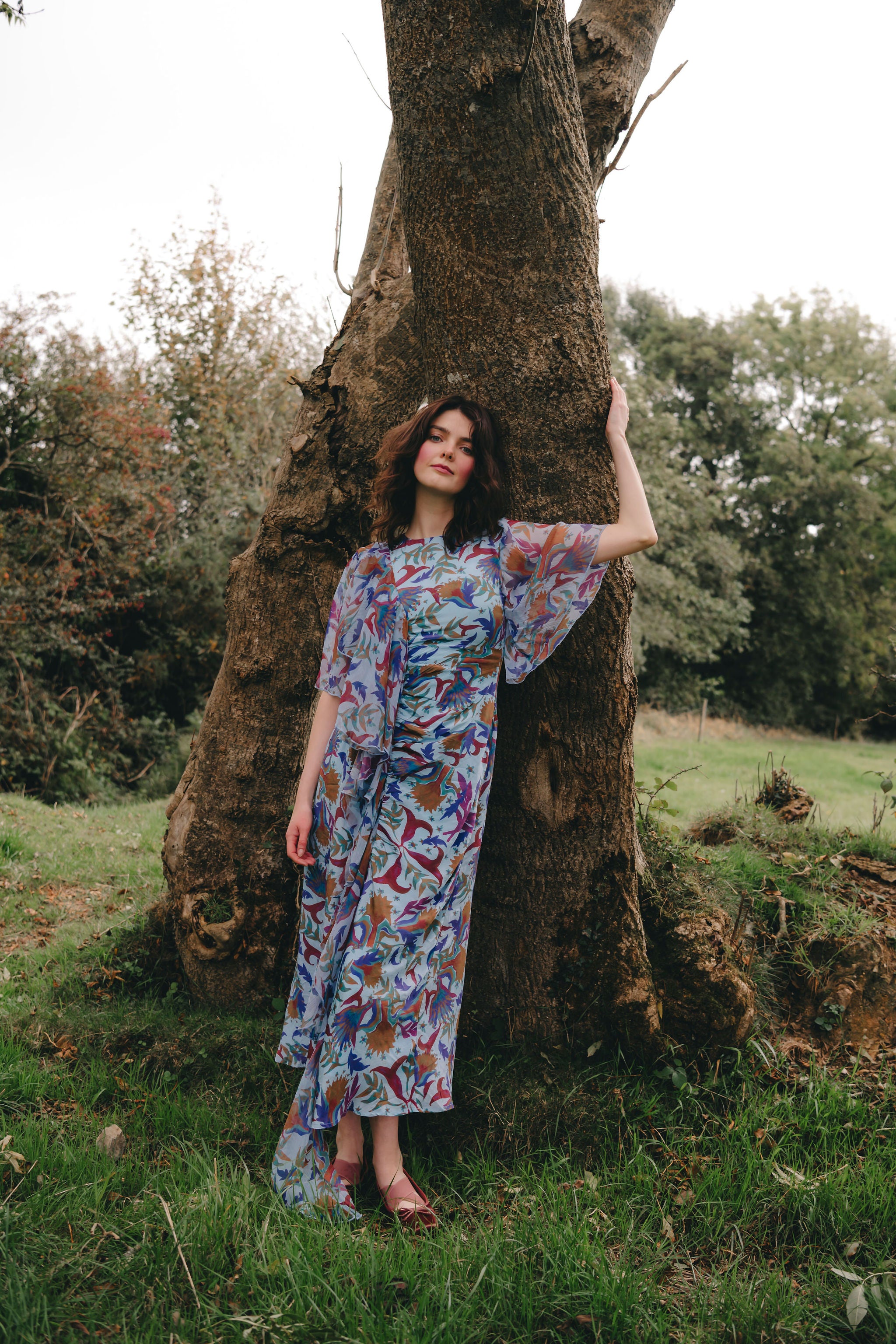 Marilyn Dress in Blue