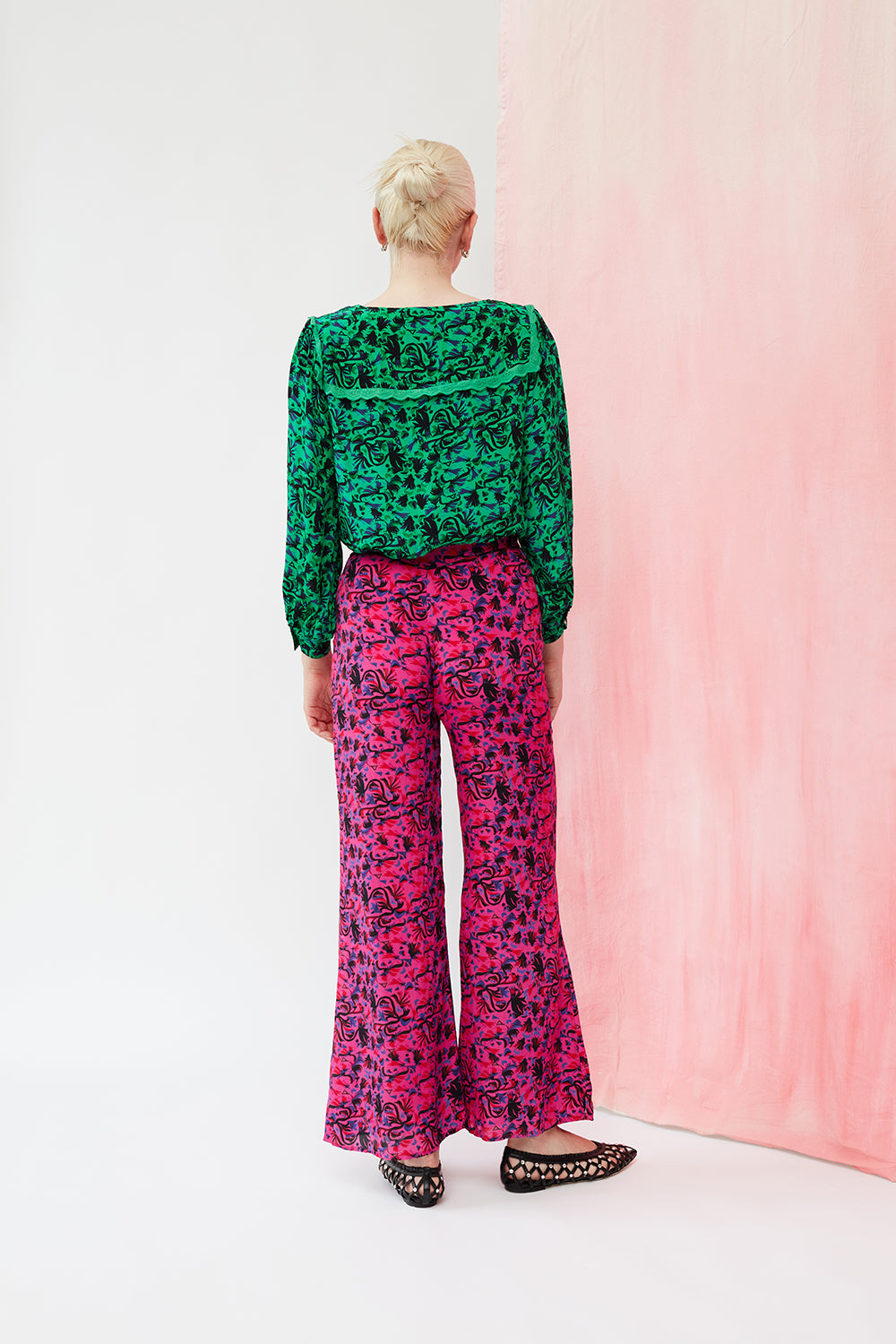 Sienna blouse in green