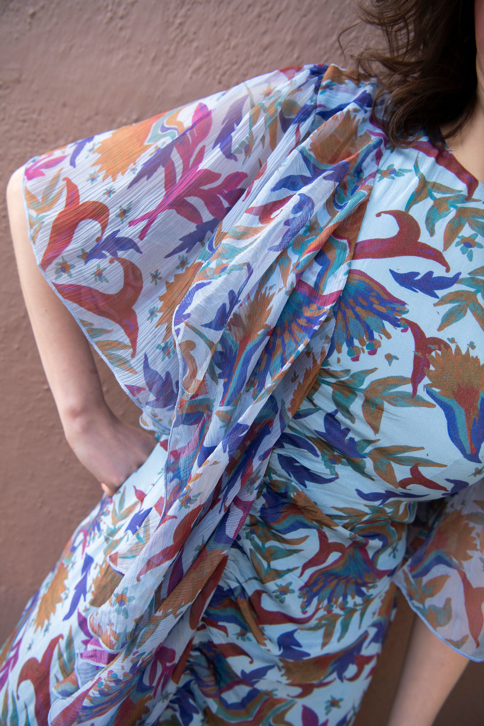 Marilyn Dress in Blue