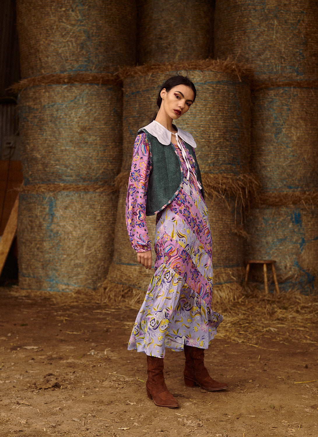 Alice waistcoat green 04