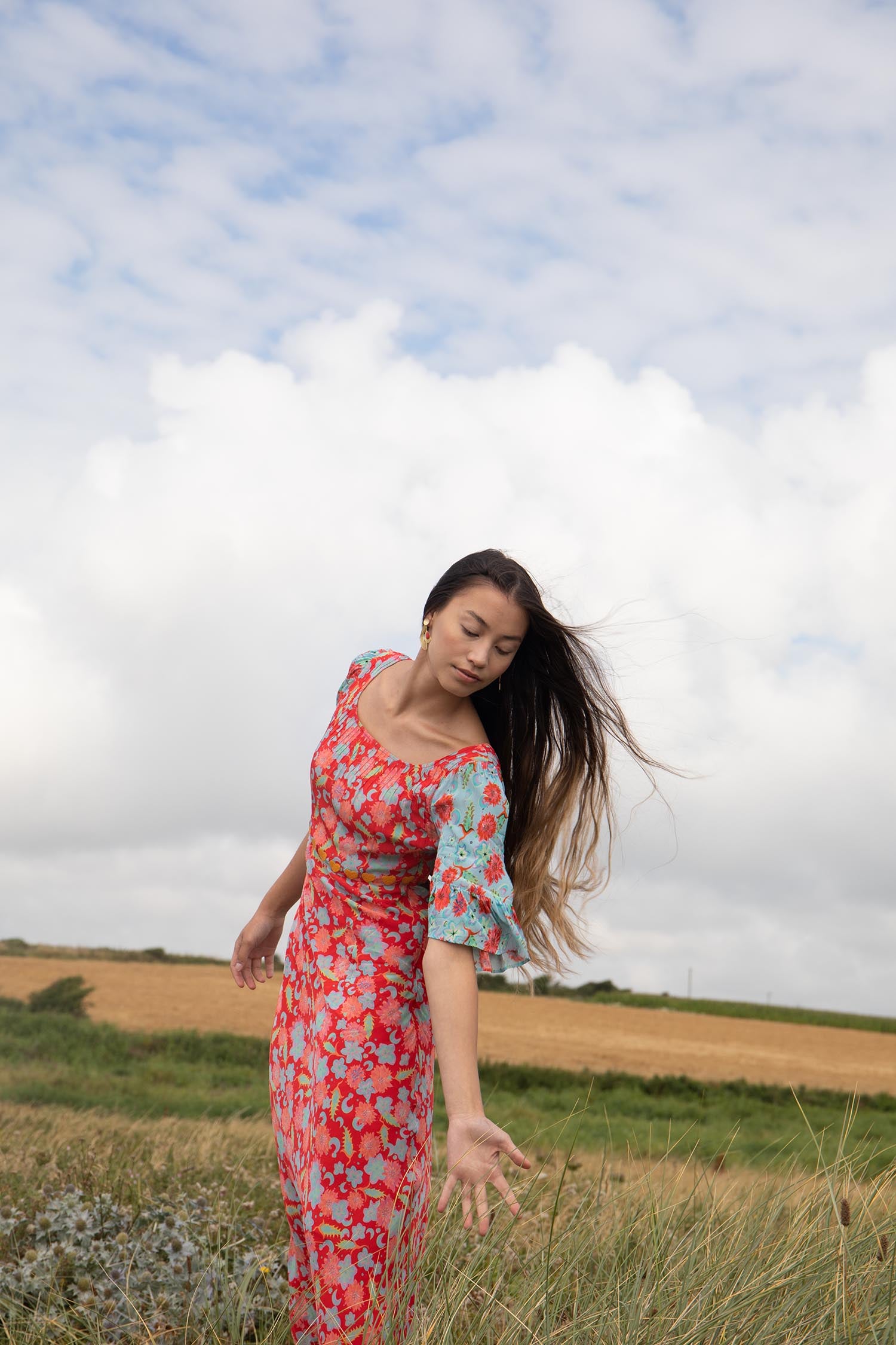 FERIFOLK ELLIE RED DRESS02