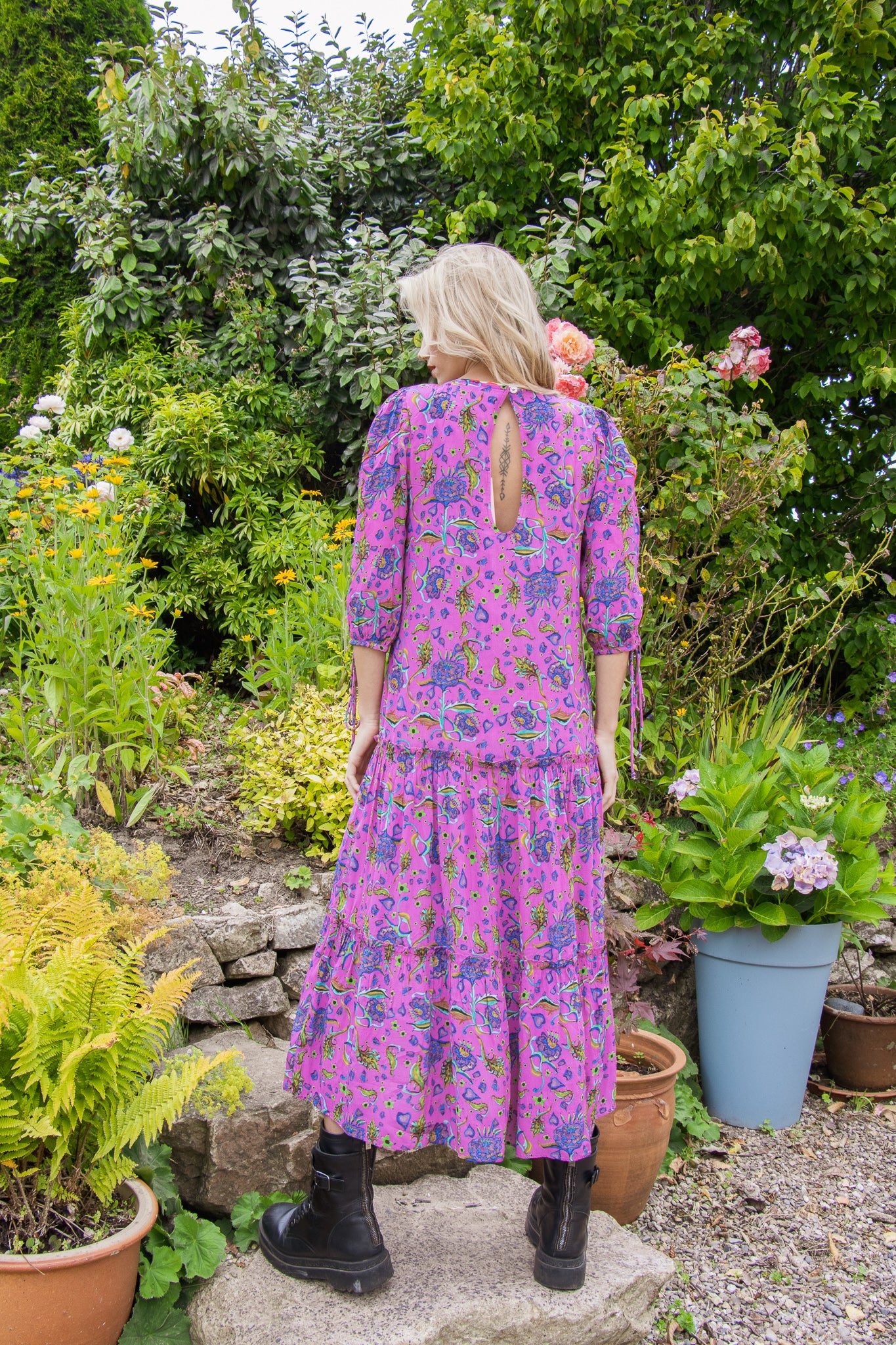 Laurel Dress ( pink)