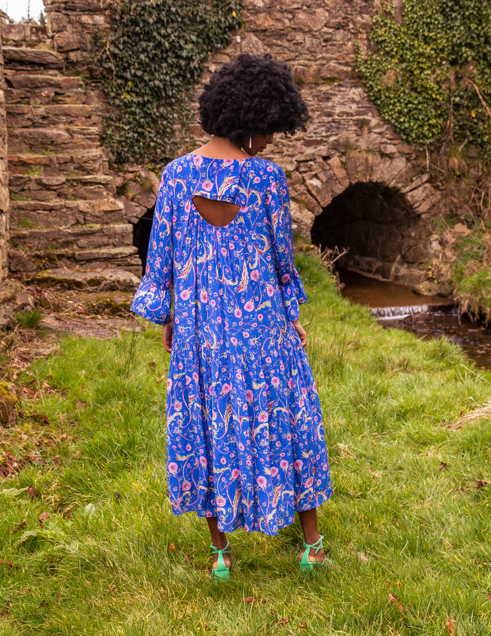 Matilda dress in blue