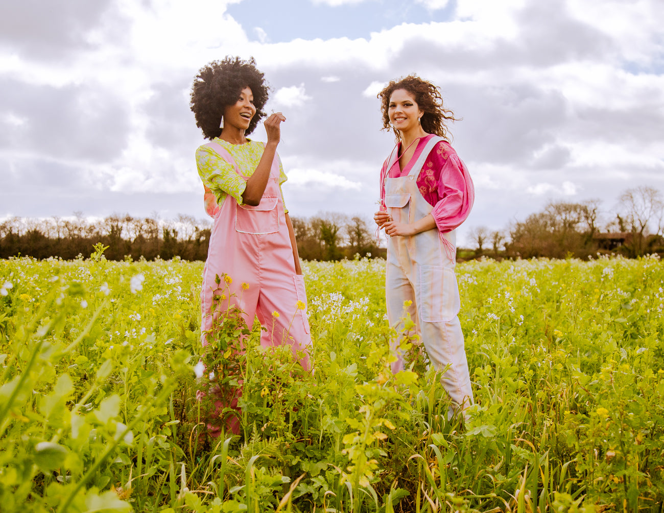 Clo Dungarees Bubblegum pink