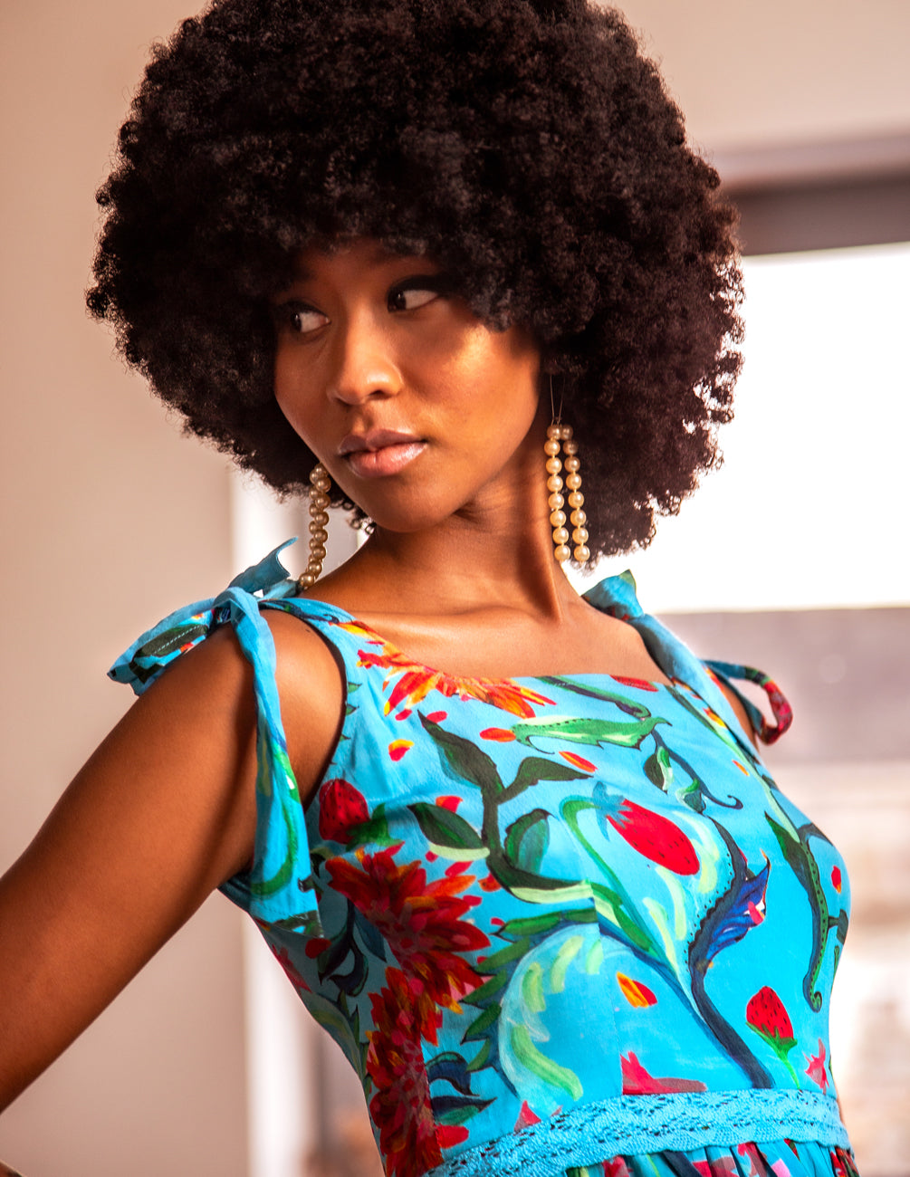 The Lucille Top blue