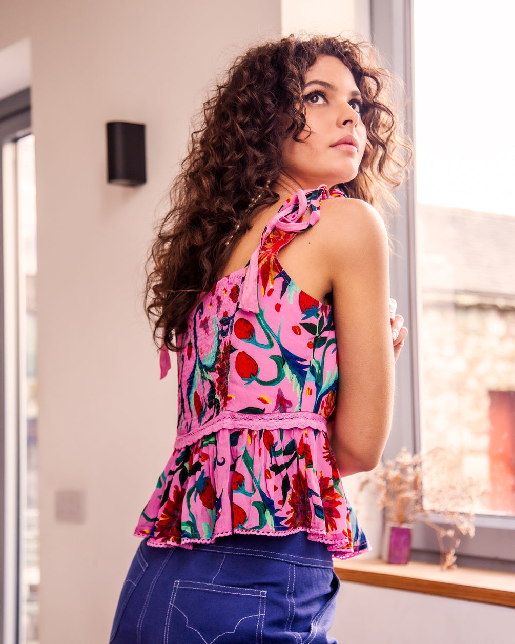 The Lucille Top pink