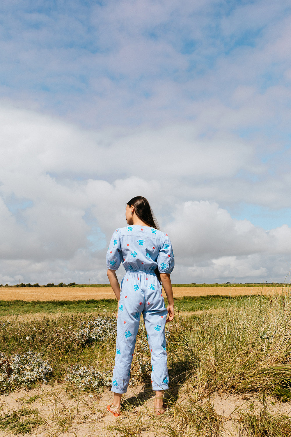 Ferifolk julia jumpusuit organic cotton 23