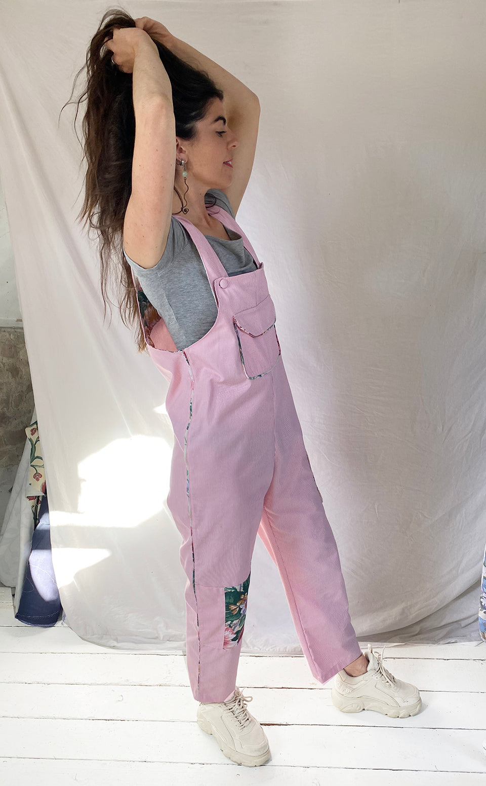 Pink Lollipop Feri Clo Dungarees2