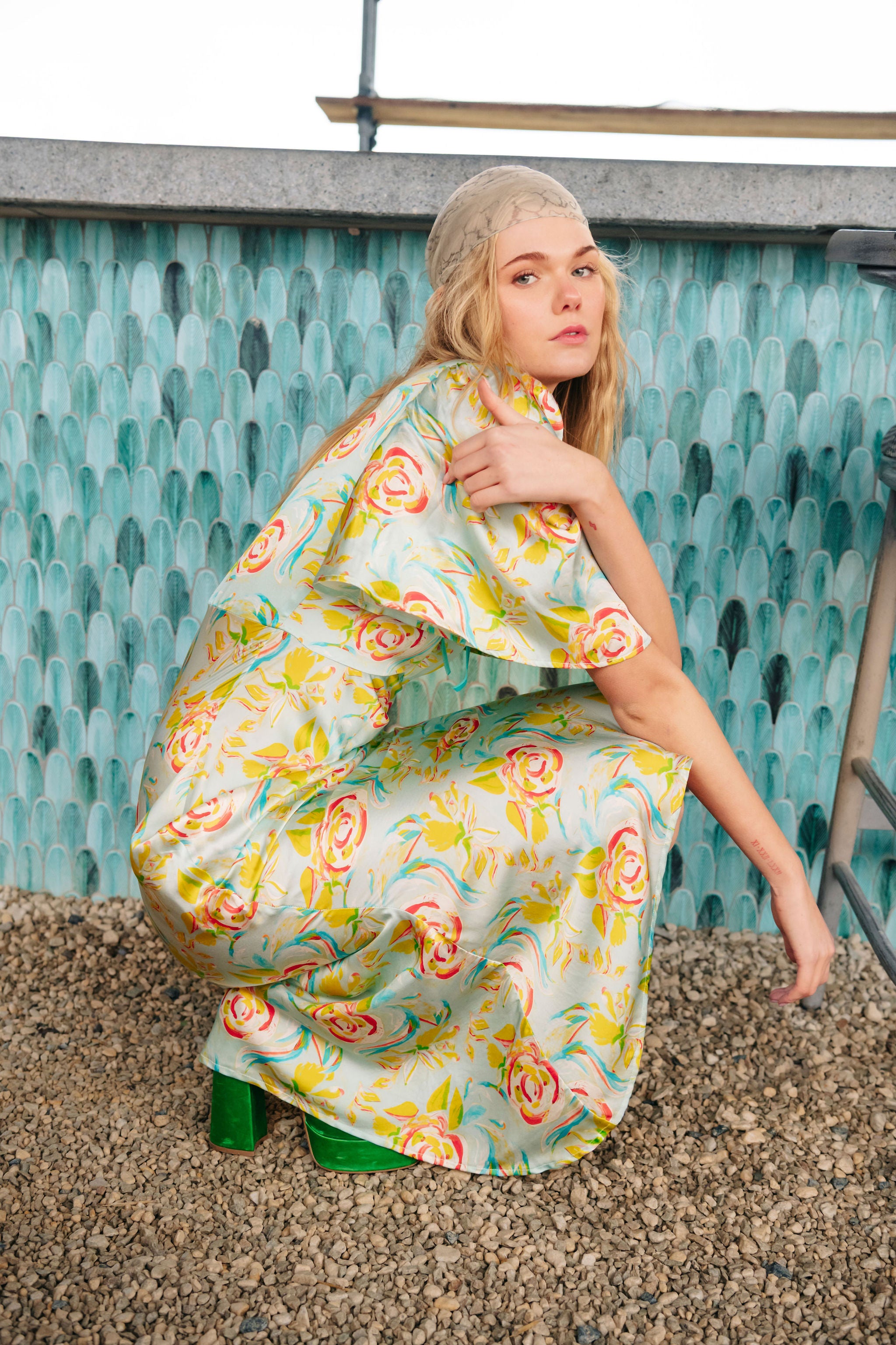 Aria Dress in mint