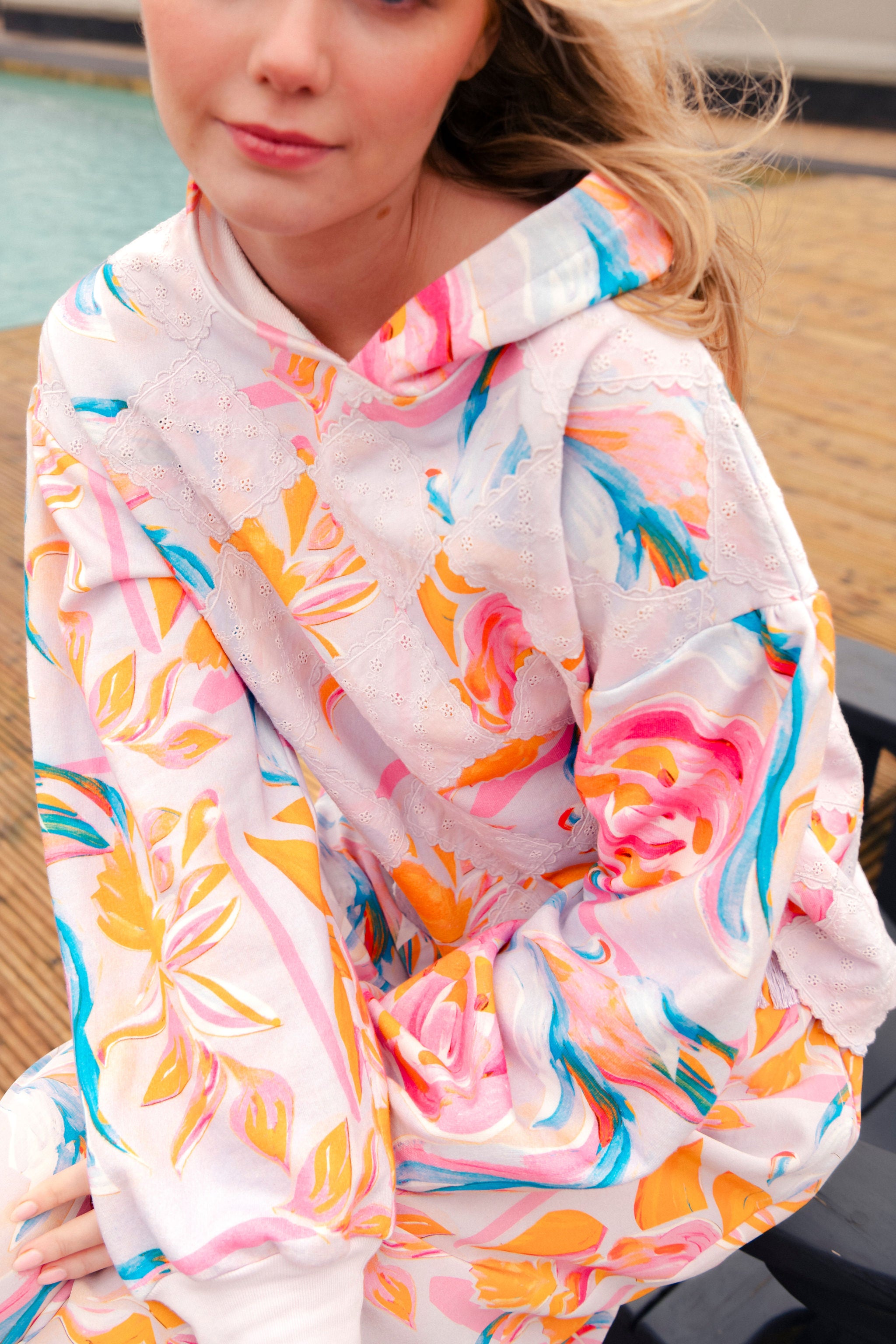 Fiadh Pant in multi pastel print