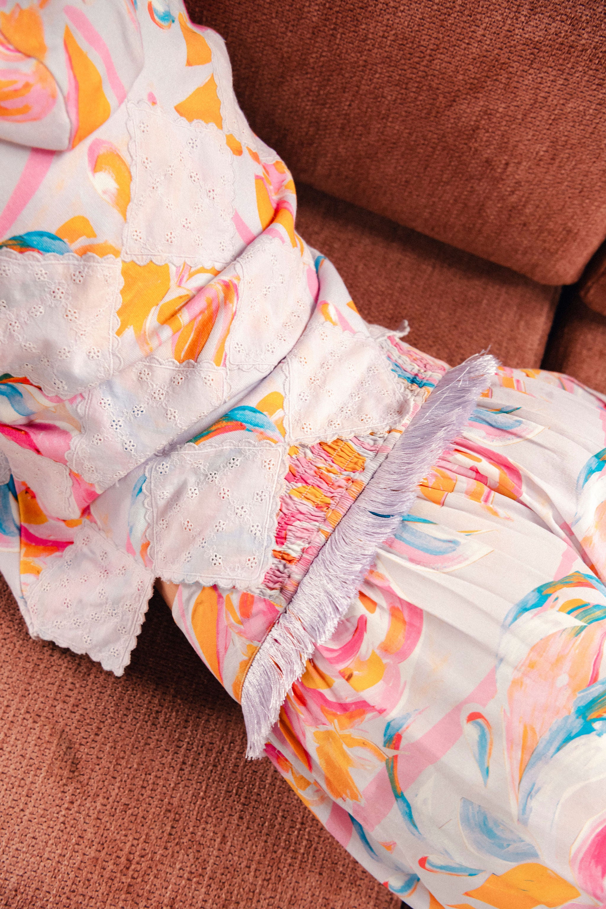 Fiadh Pant in multi pastel print