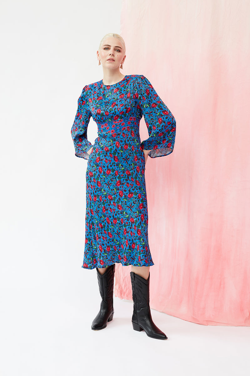 Alison dress in blue Alison dress in blue