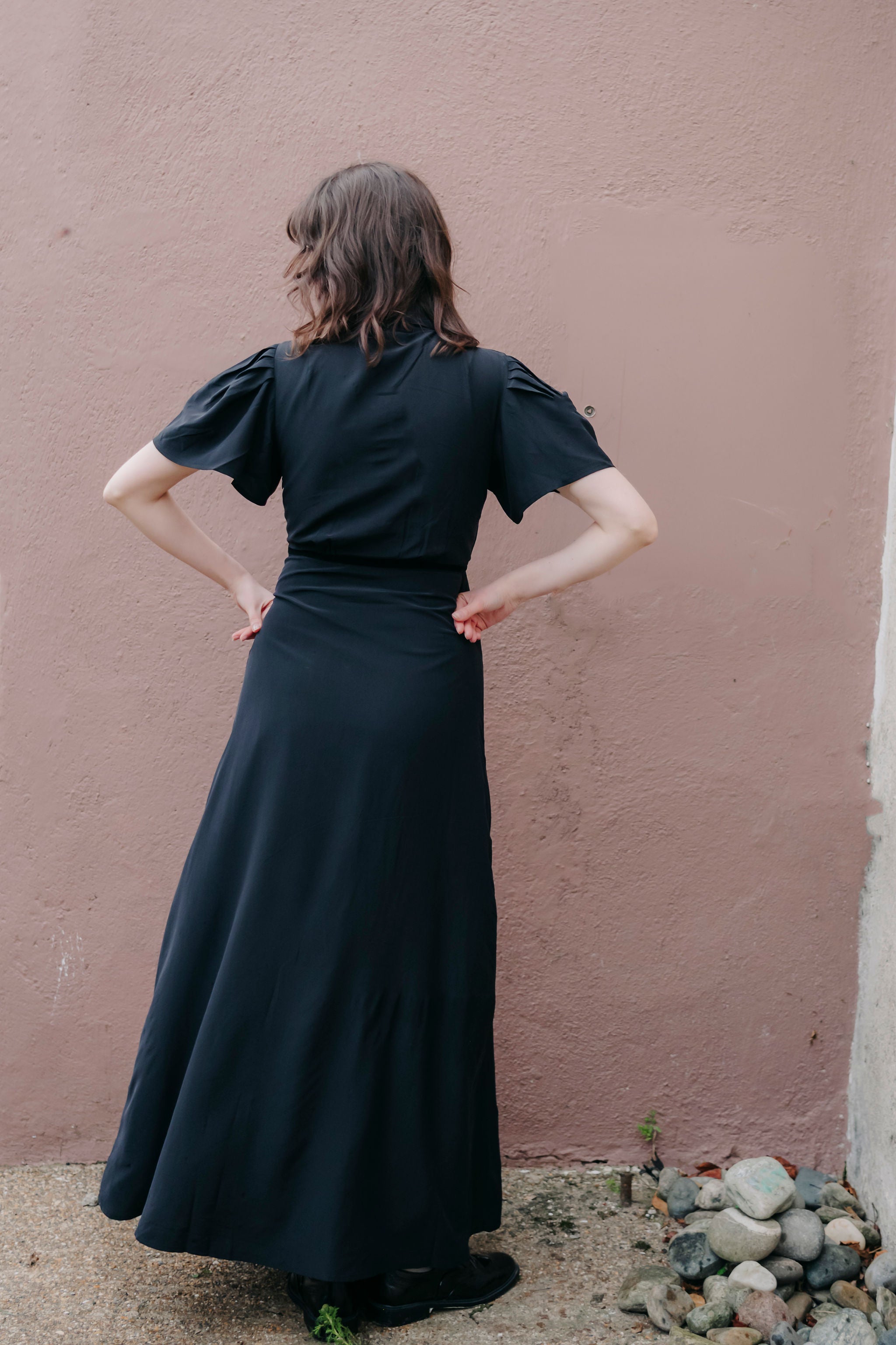 Amy Dress in silk