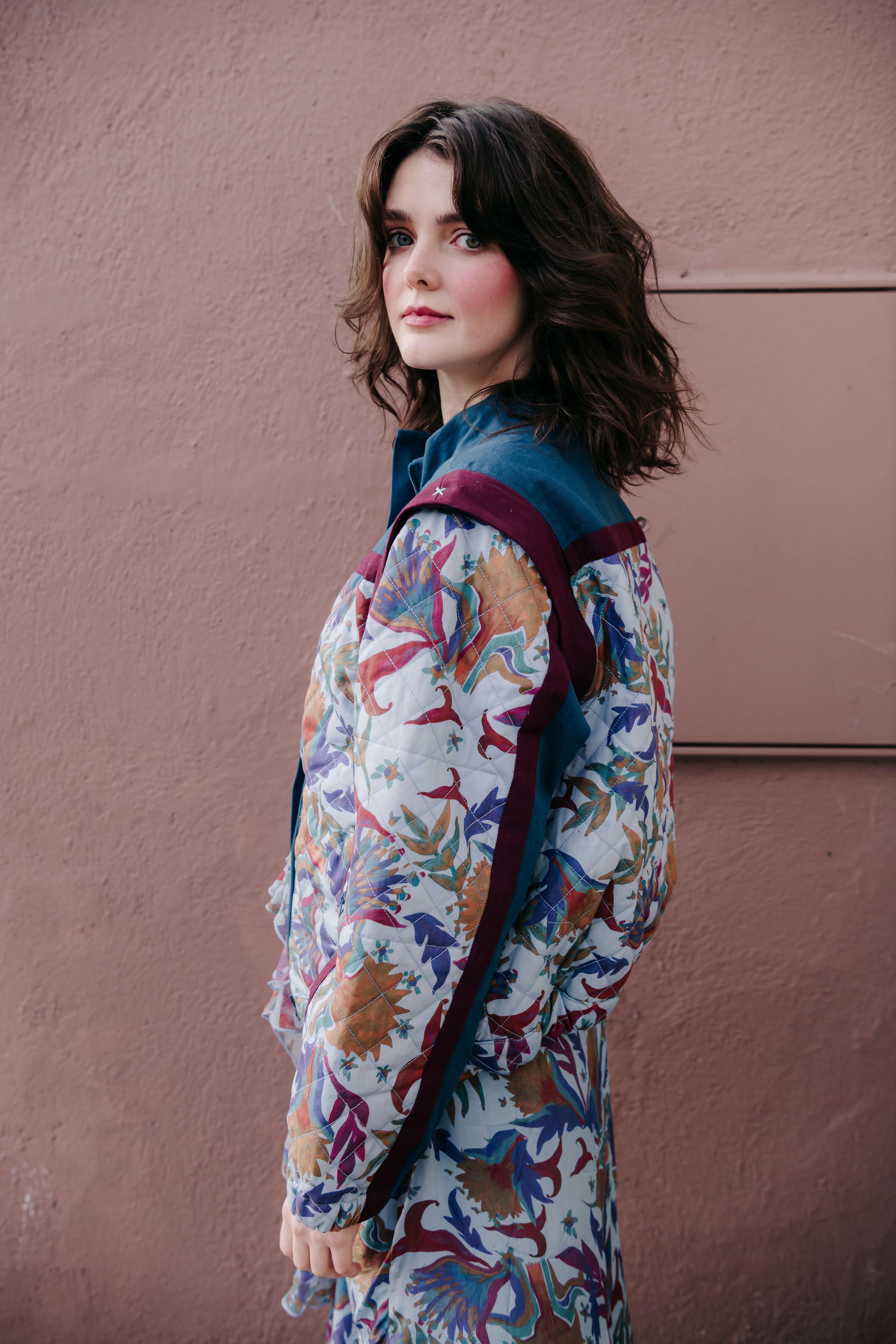 Carrie Jacket in Blue