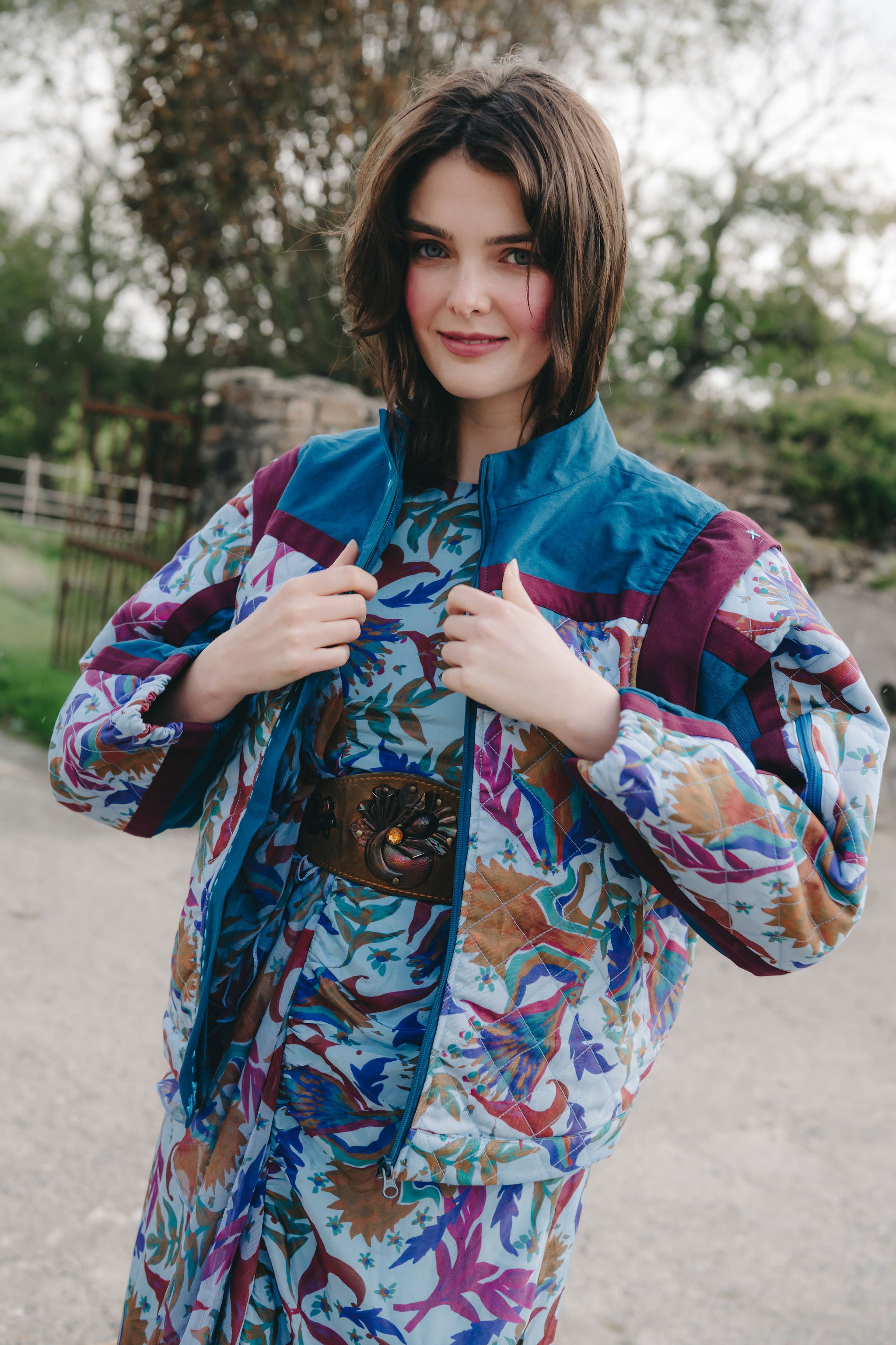 Carrie Jacket in Blue