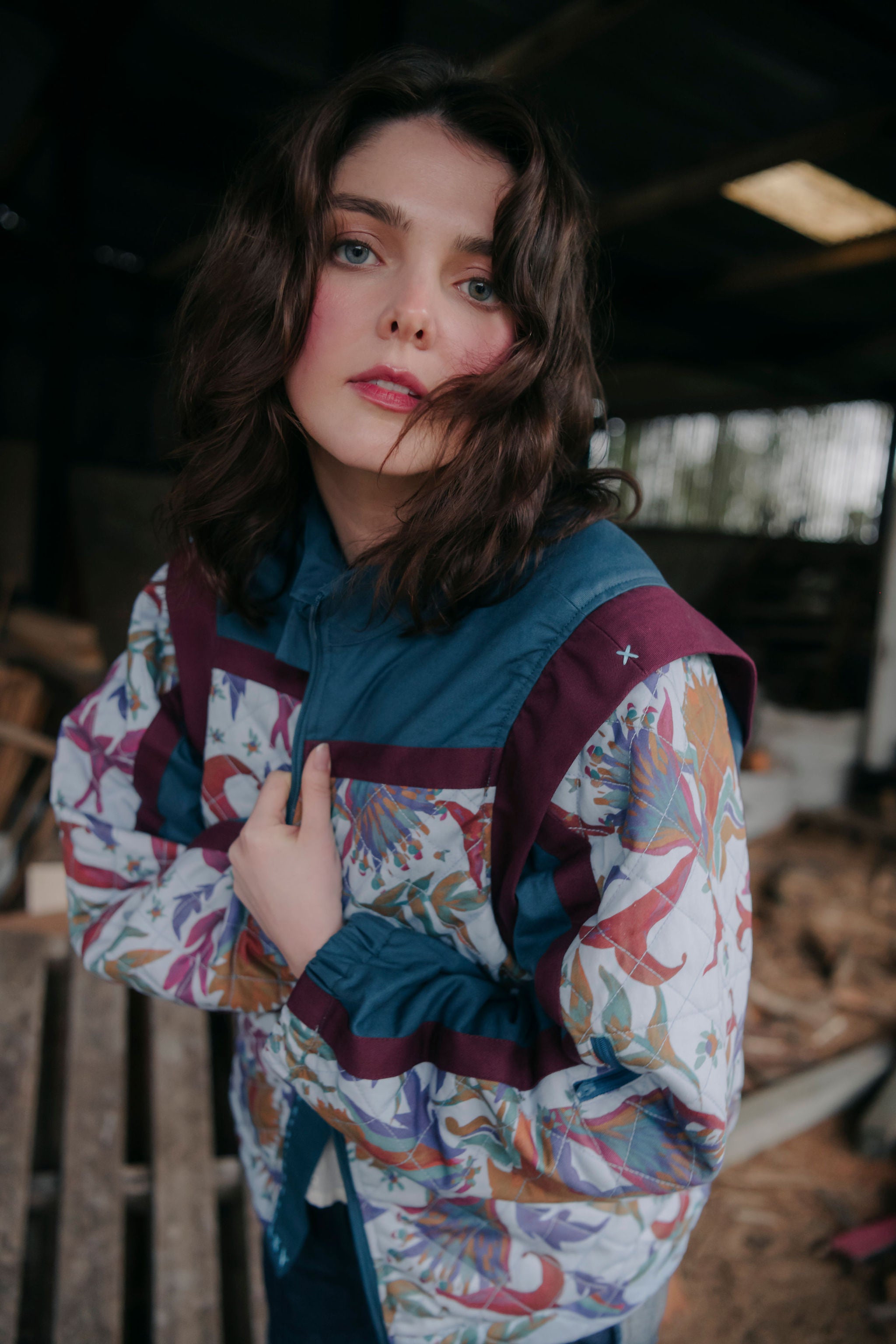 Carrie Jacket in Blue