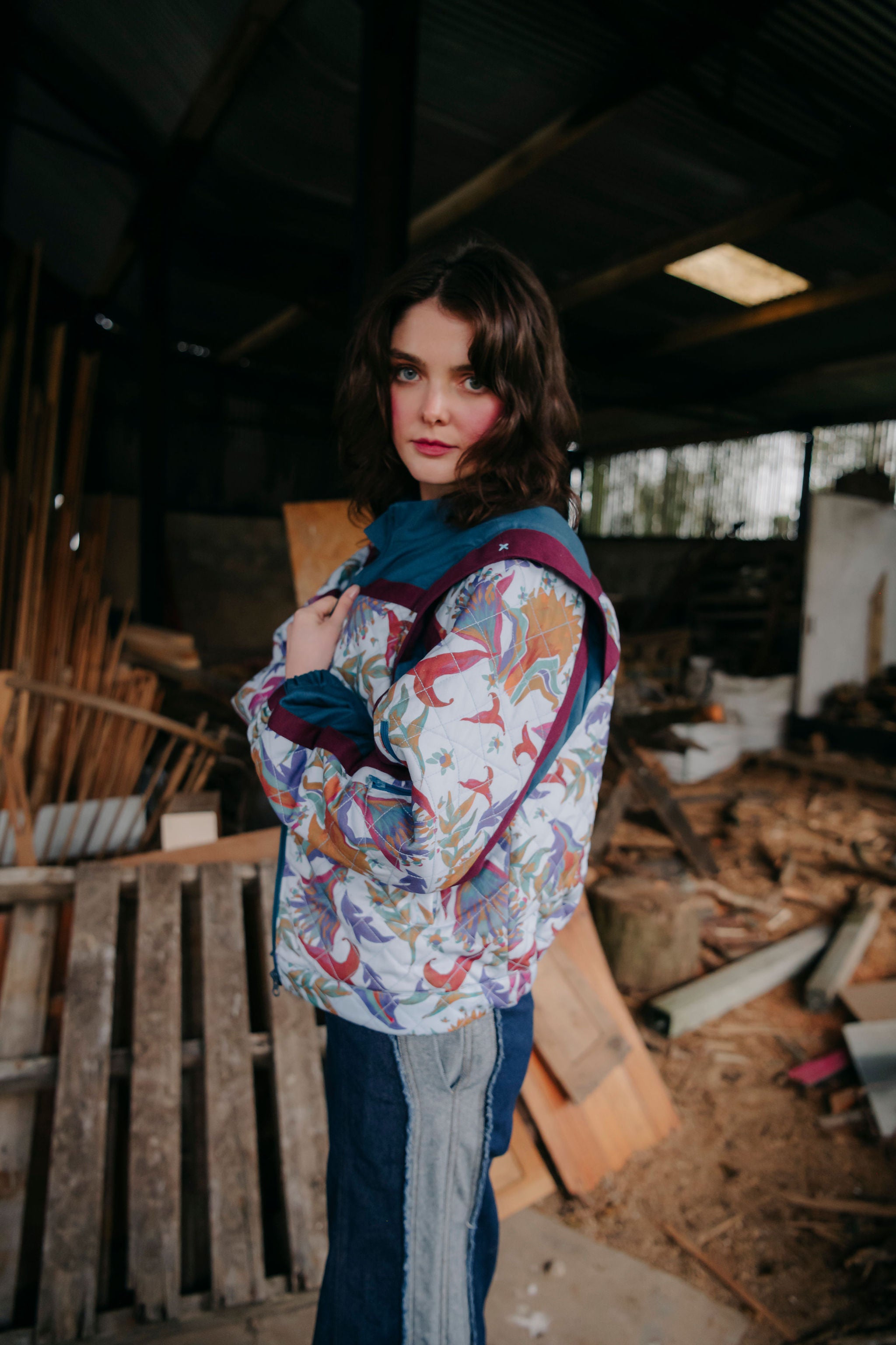 Carrie Jacket in Blue