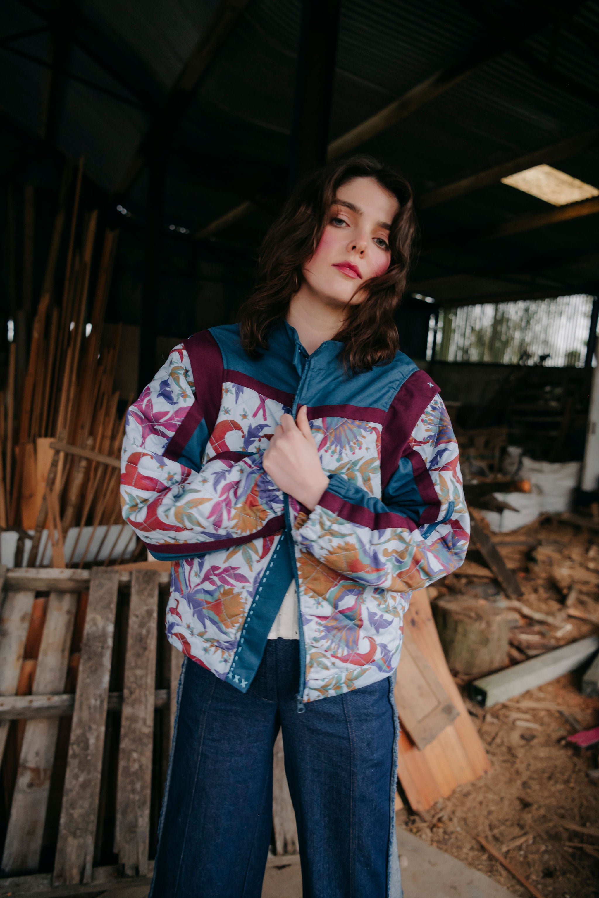 Carrie Jacket in Blue