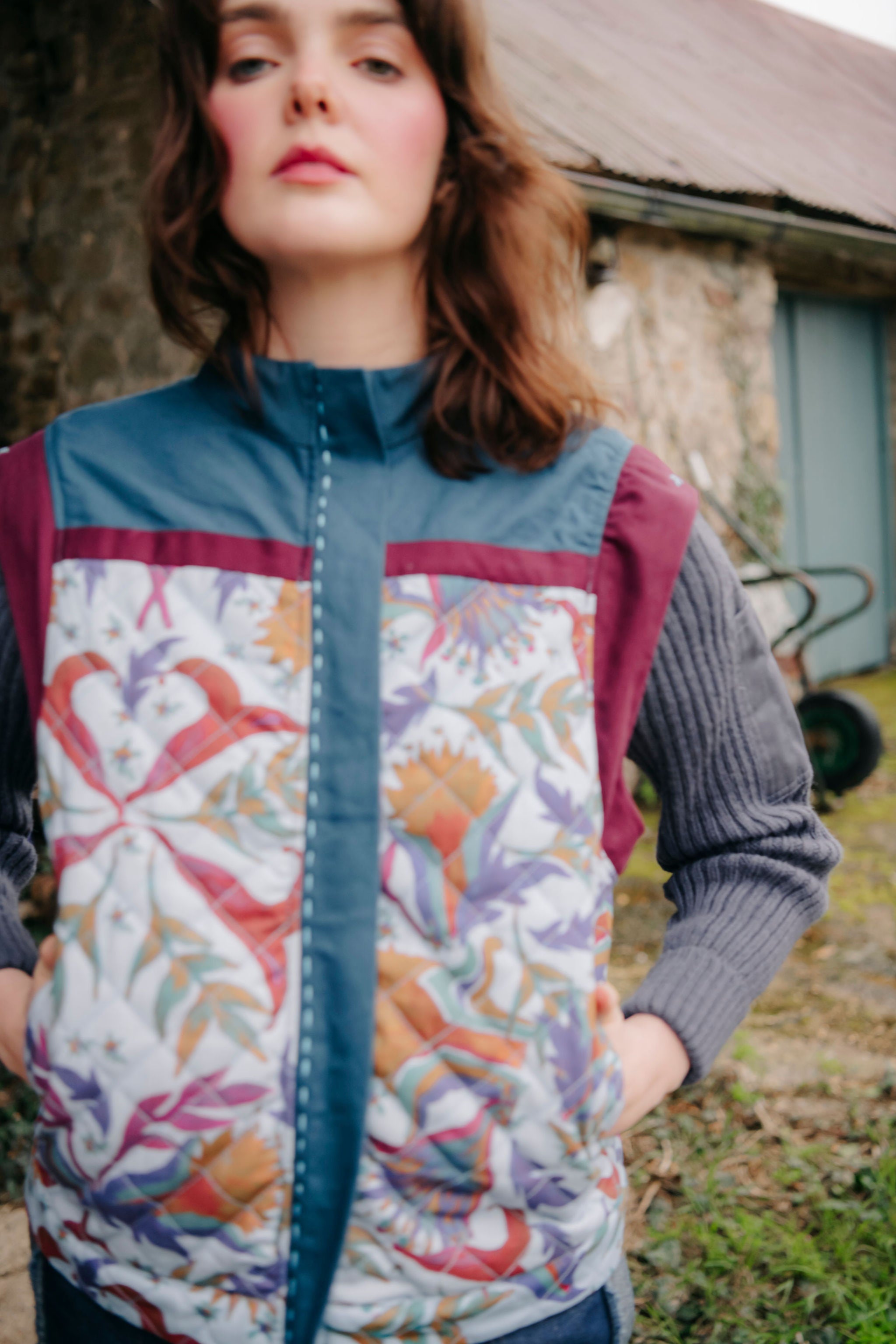 Carrie Jacket in Blue