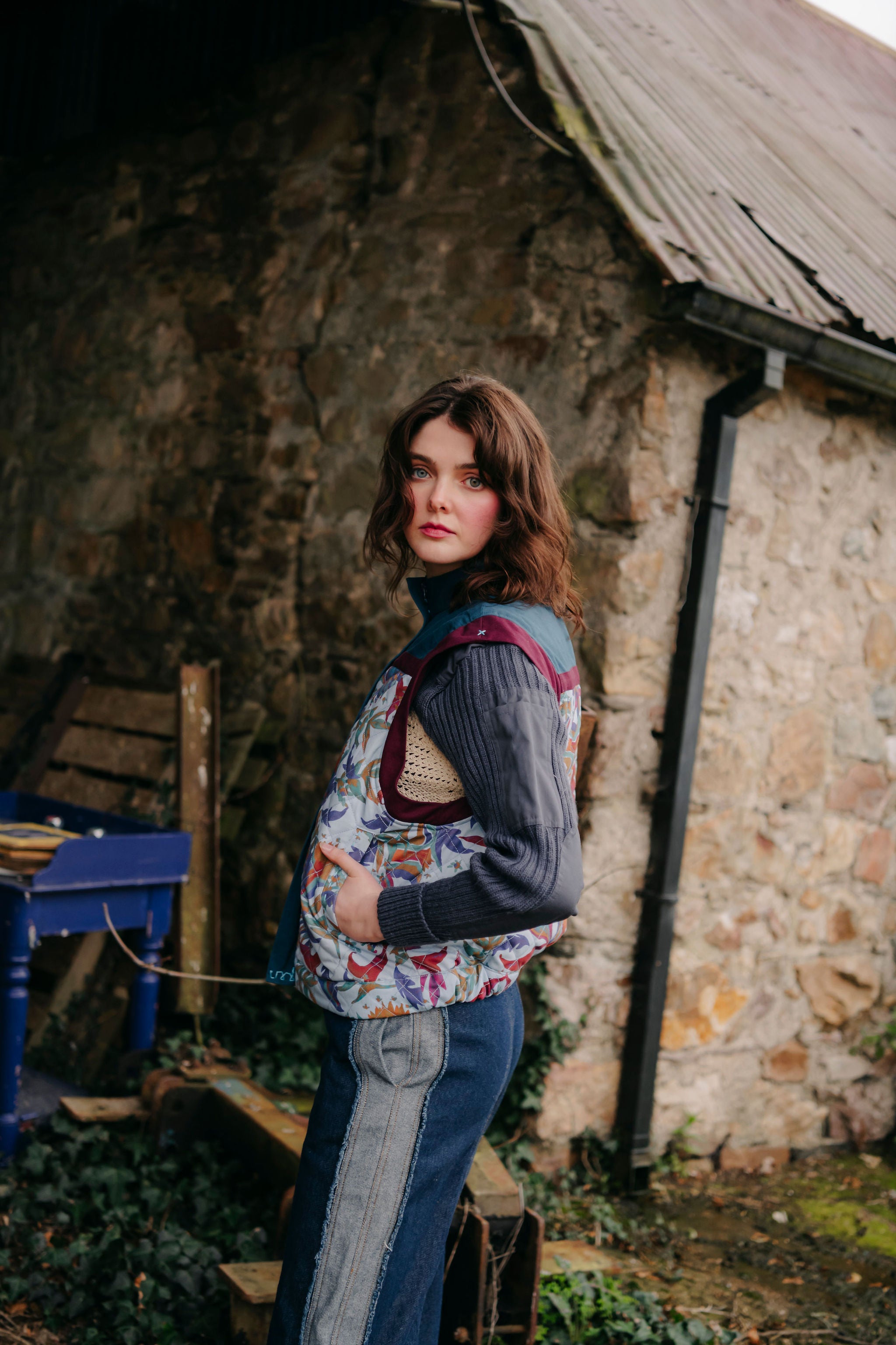 Carrie Jacket in Blue