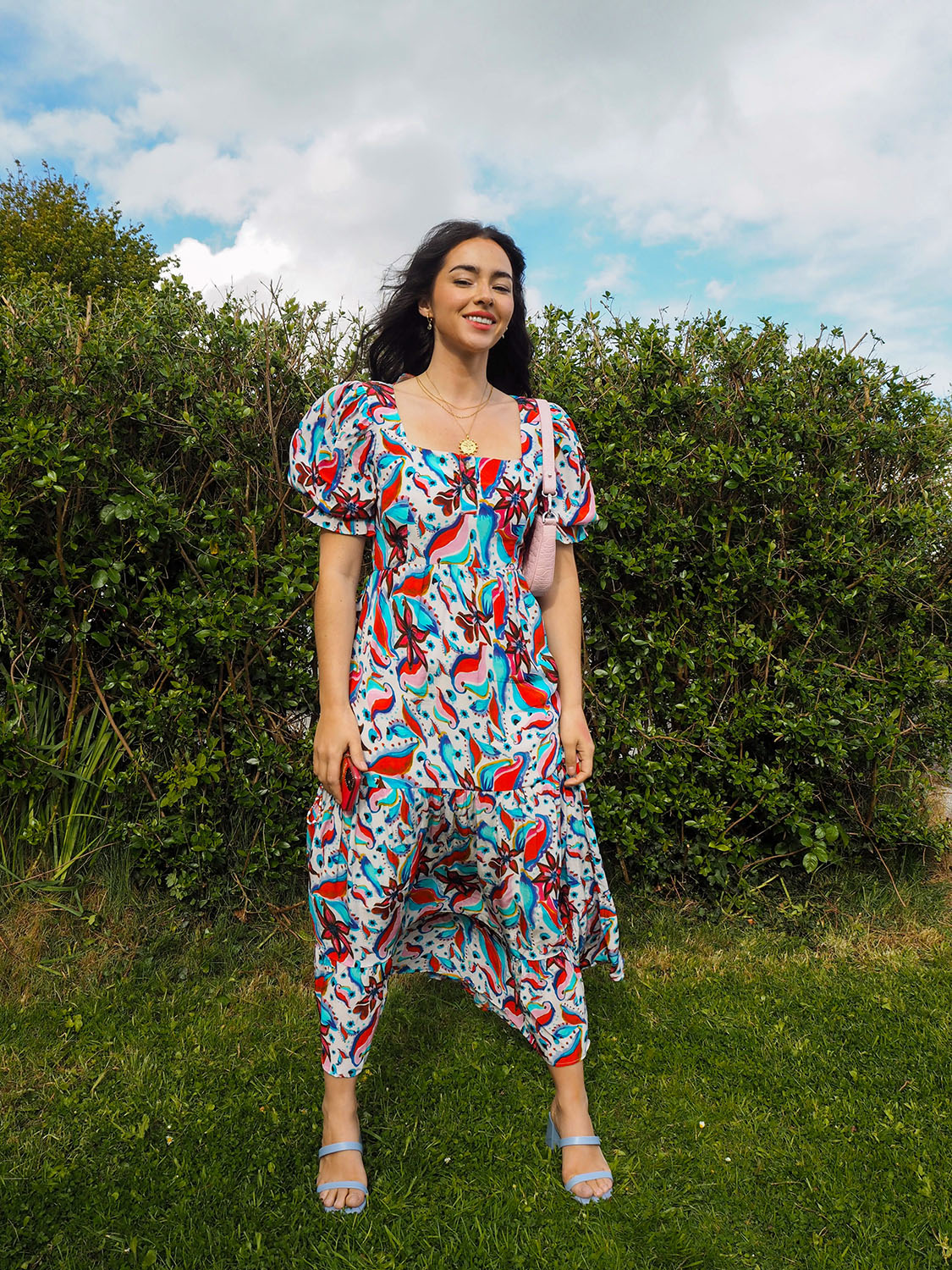 Aoife dress orange crepe1