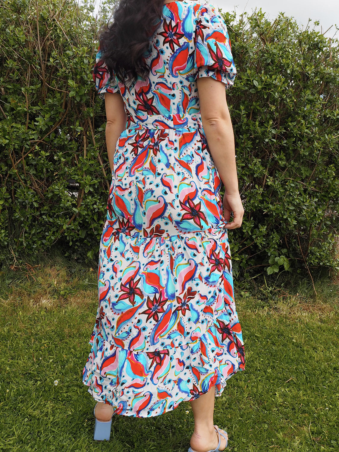 Aoife dress orange crepe4