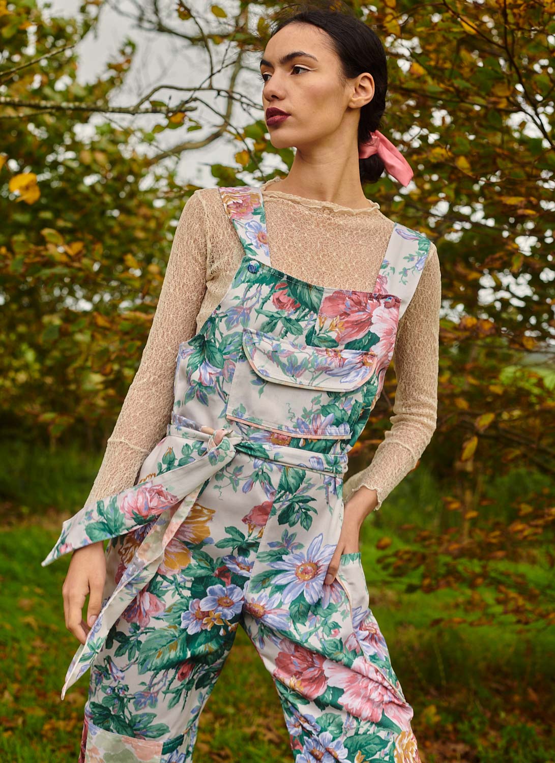 Clo Dungarees Secret garden 05