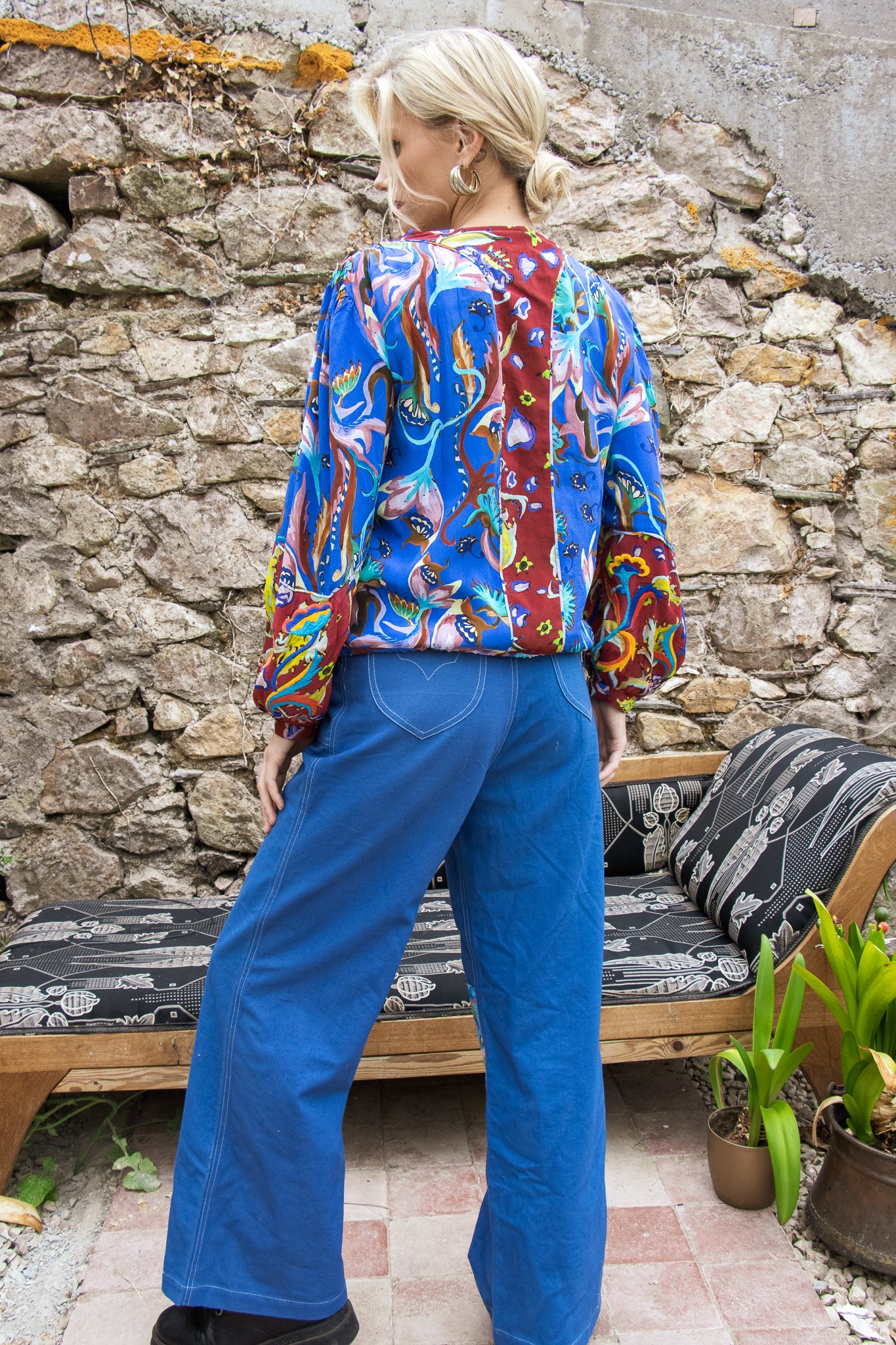 Jen Top (Blue Multi)
