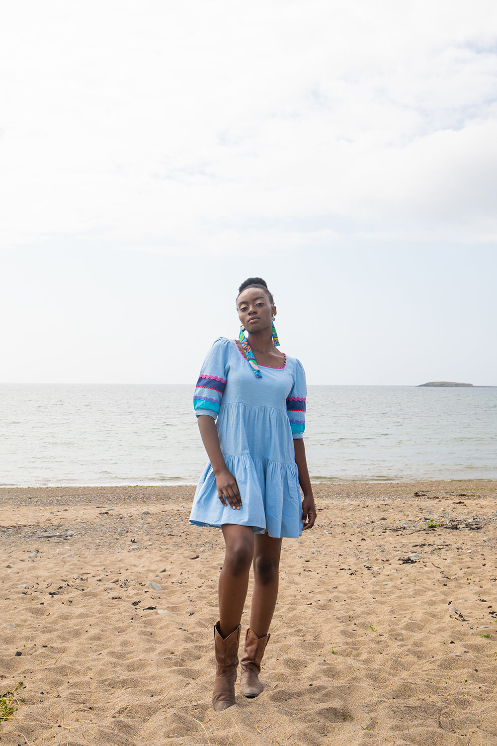 Ferifolk Mary dress organic cotton 24