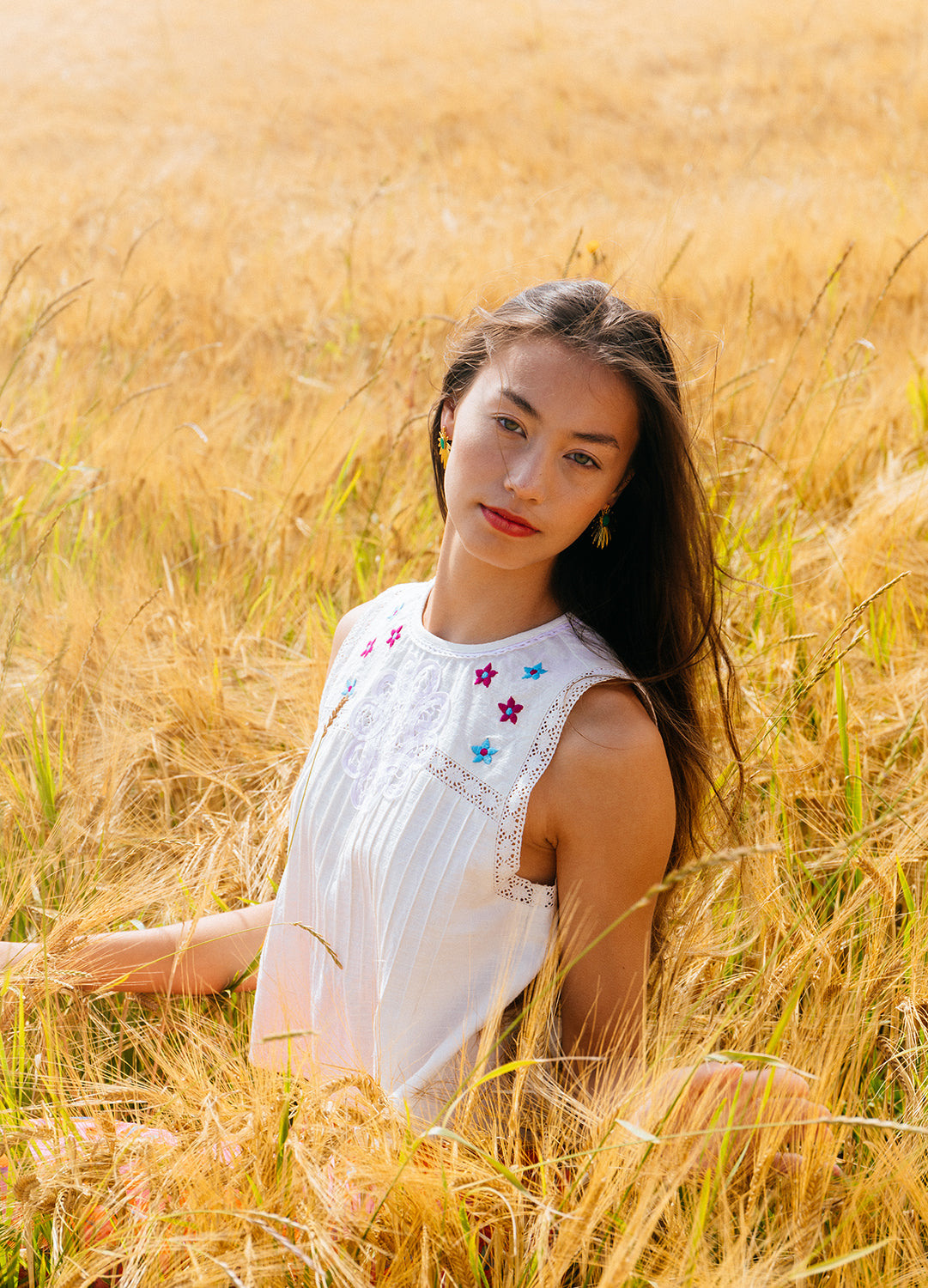Ferifolk Sive top organic cotton 124