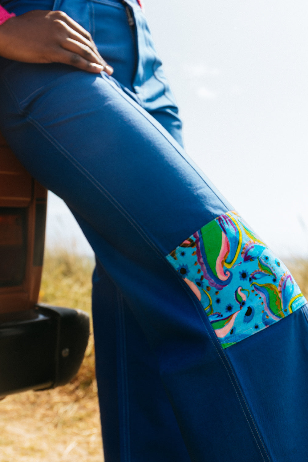Ferifolk melua pant organic cotton 100