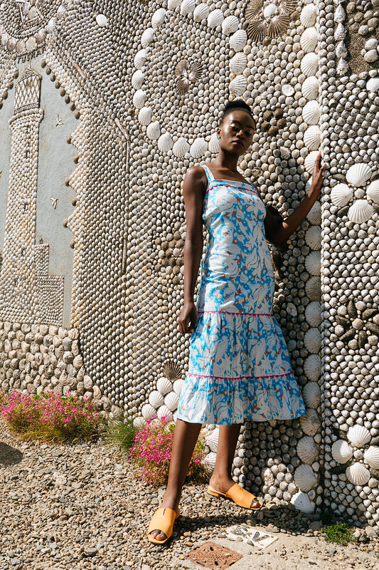 Ferifolk sara dress organic cotton 115