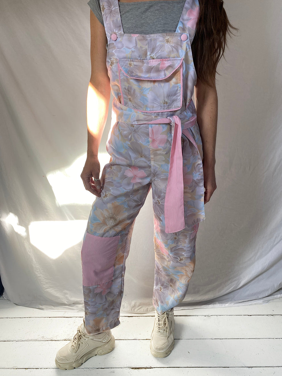 Grey Pastel Feri Clo Dungarees 5