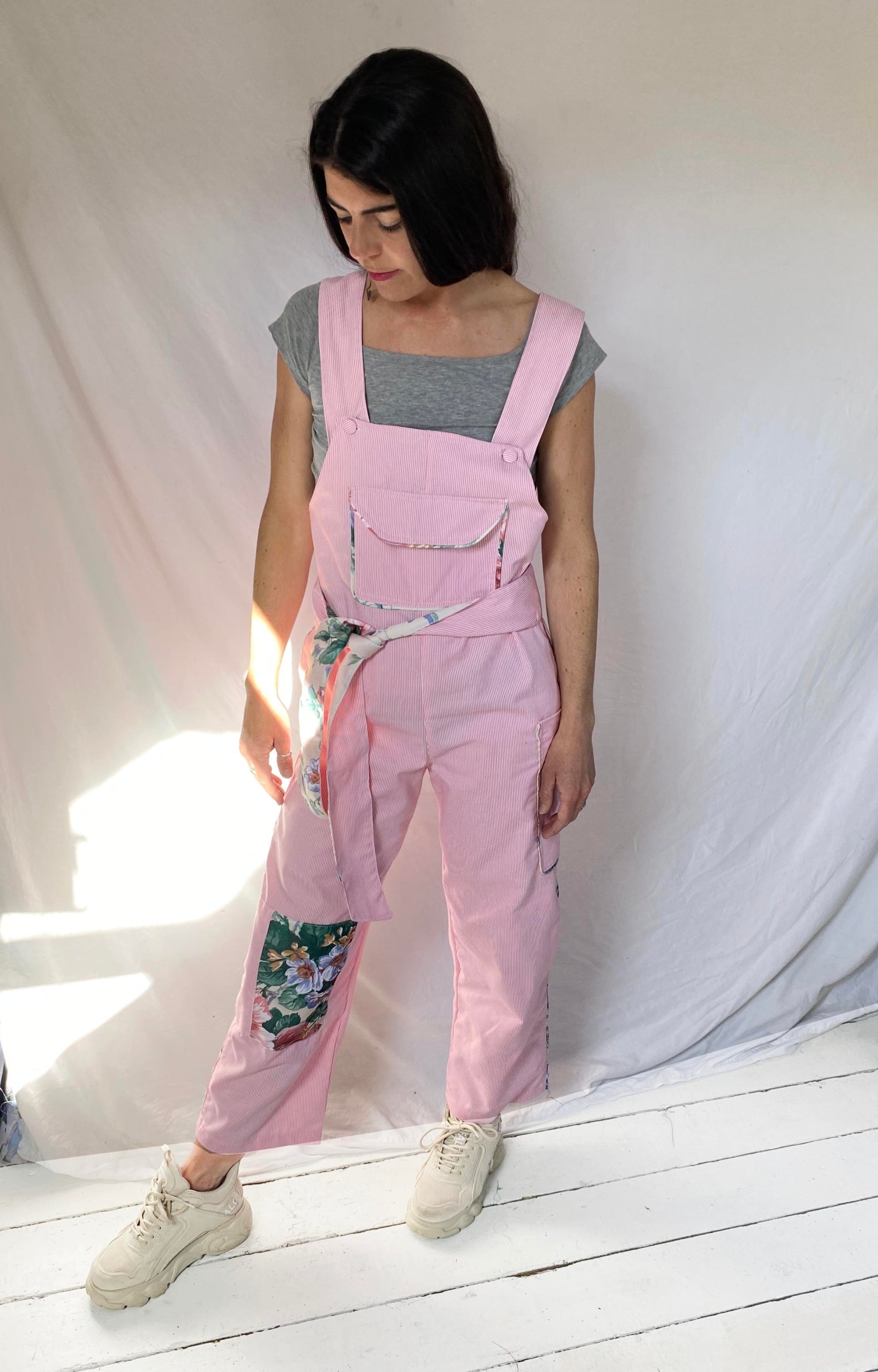 Pink Lollipop Feri Clo Dungarees 1
